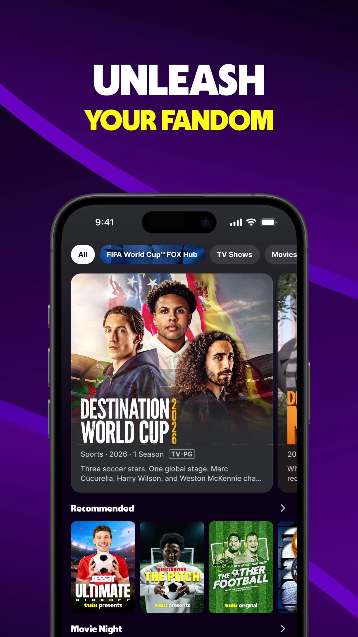 Tubi: Movies & Live TV app store screenshot 3 — Entertainment (iOS)