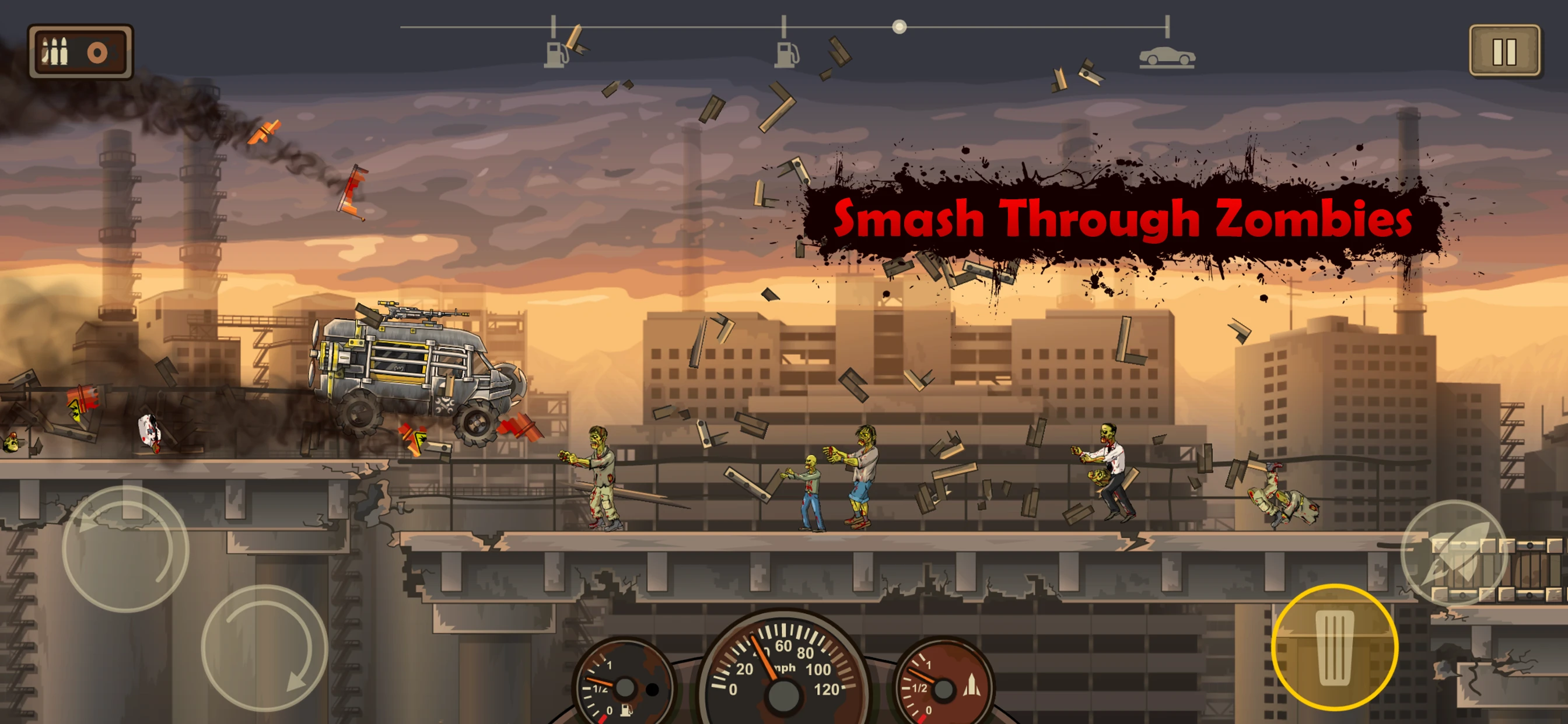 Earn to Die 2 app store screenshot 1 — Games (iOS)