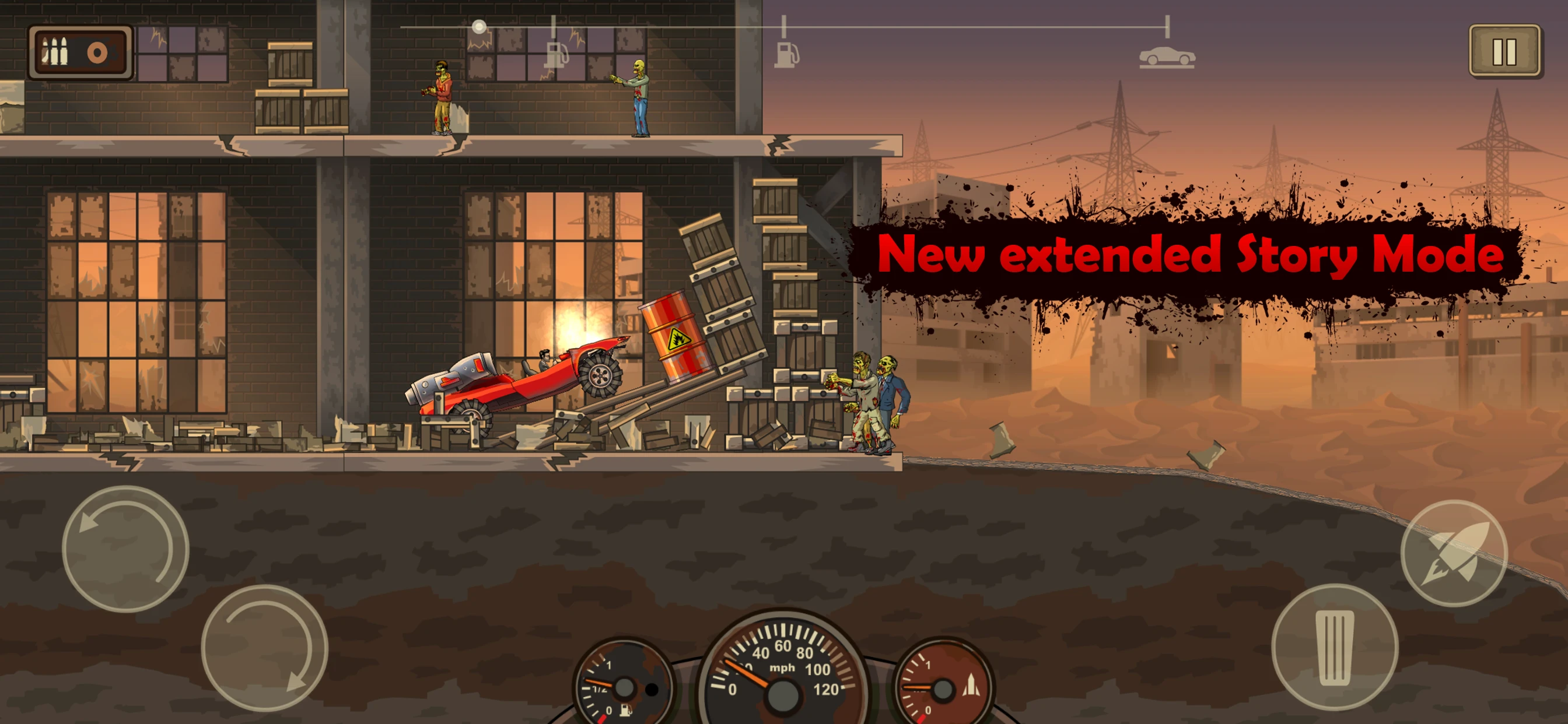 Earn to Die 2 app store screenshot 2 — Games (iOS)