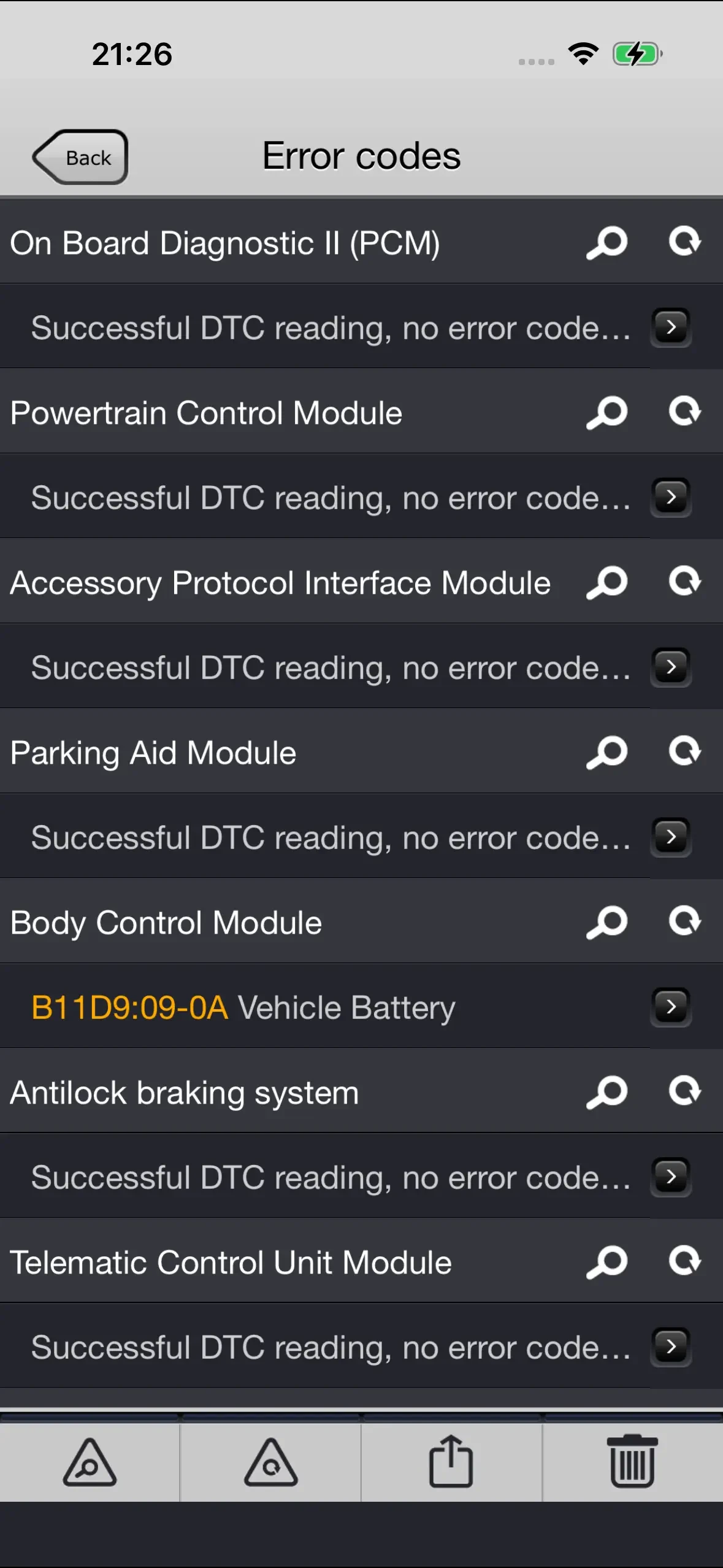 FORScan Lite - for Ford, Mazda app store screenshot 4 — Utilities (iOS)