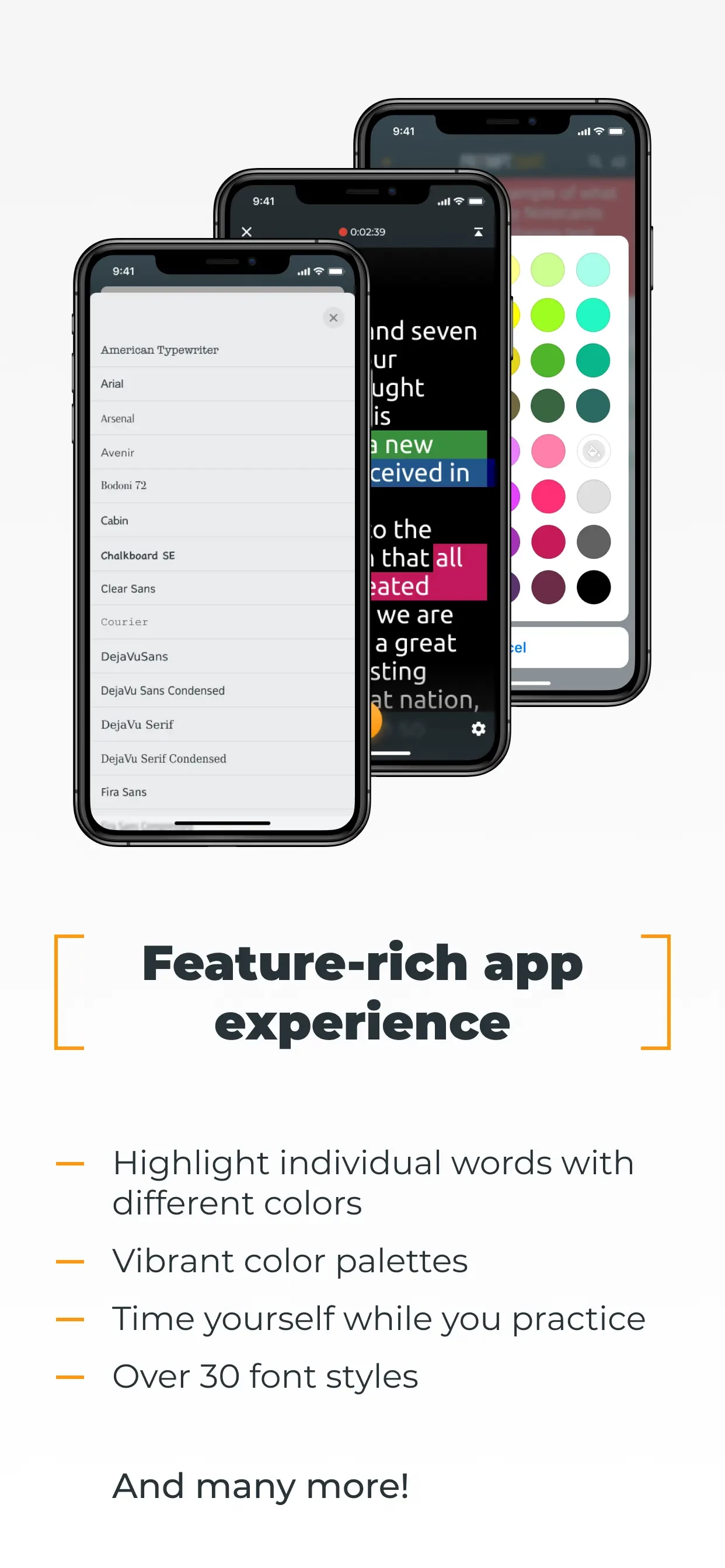 PromptSmart Pro - Teleprompter app store screenshot 7 — Photo & Video (iOS)