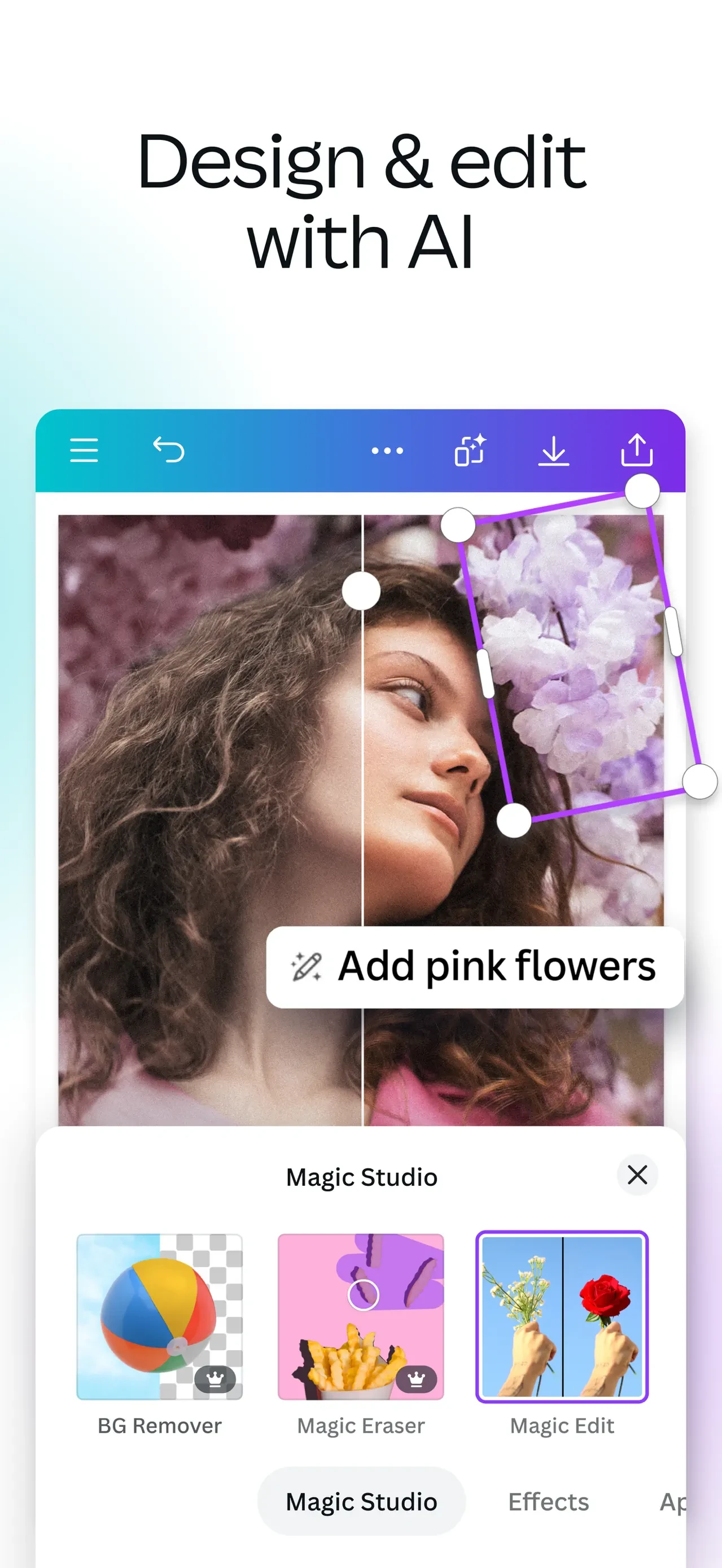 Canva: AI Video & Photo Editor app store screenshot 7 — Photo & Video (iOS)