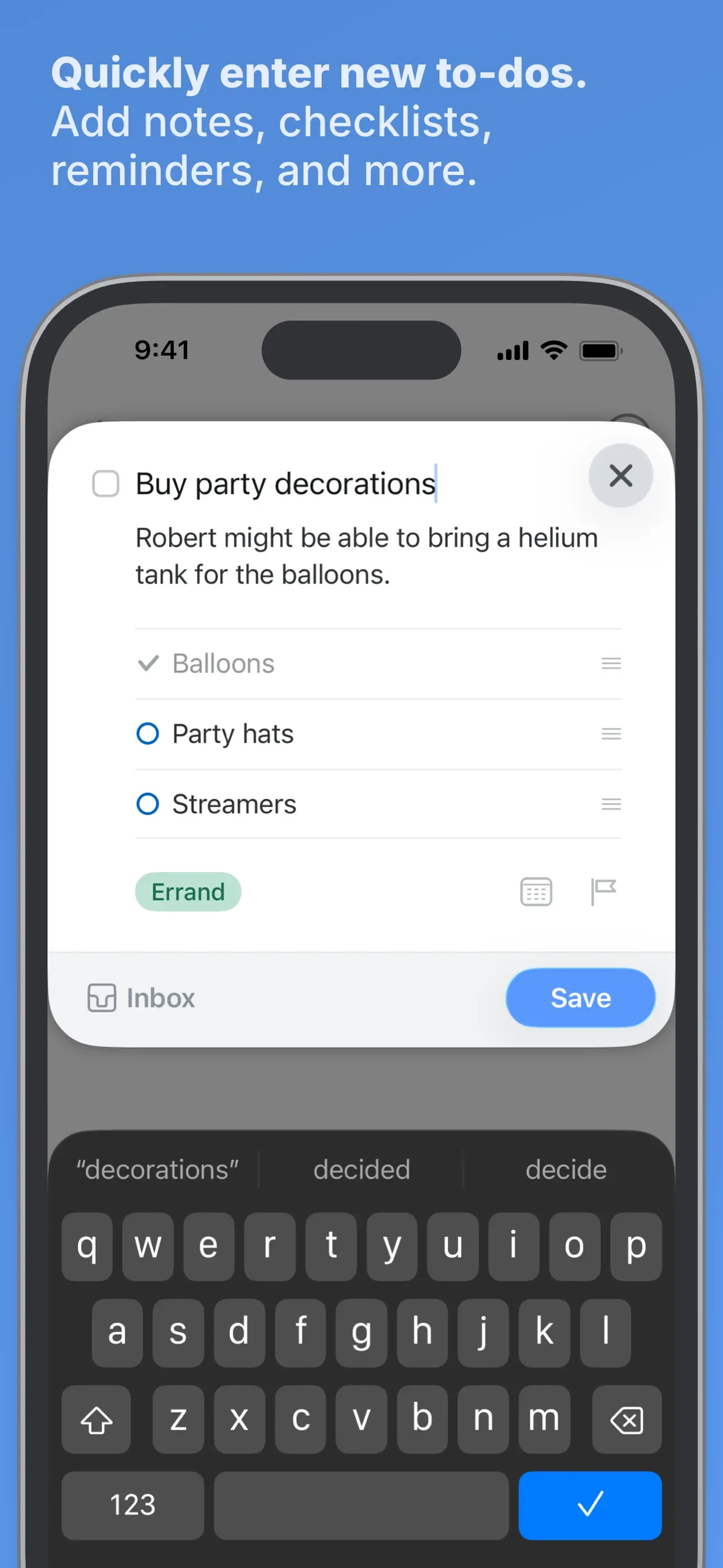 Things 3 app store screenshot 4 — Productivity (iOS)