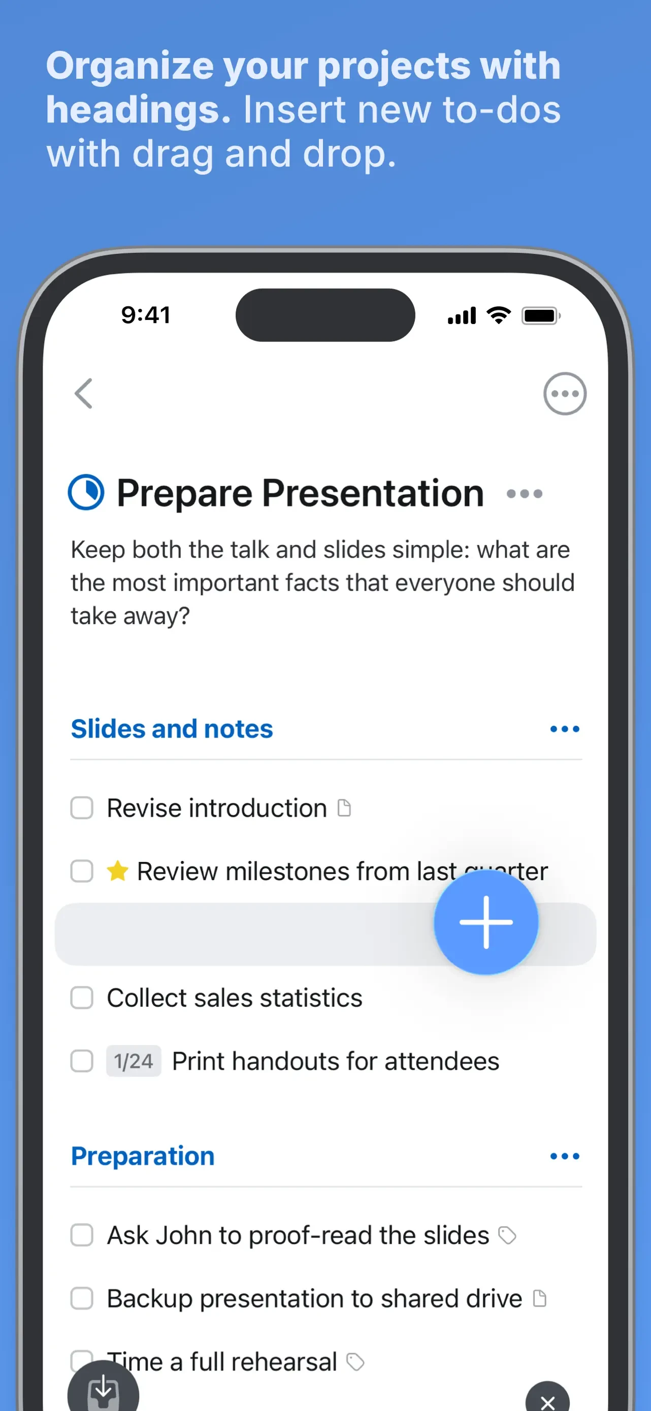 Things 3 app store screenshot 5 — Productivity (iOS)