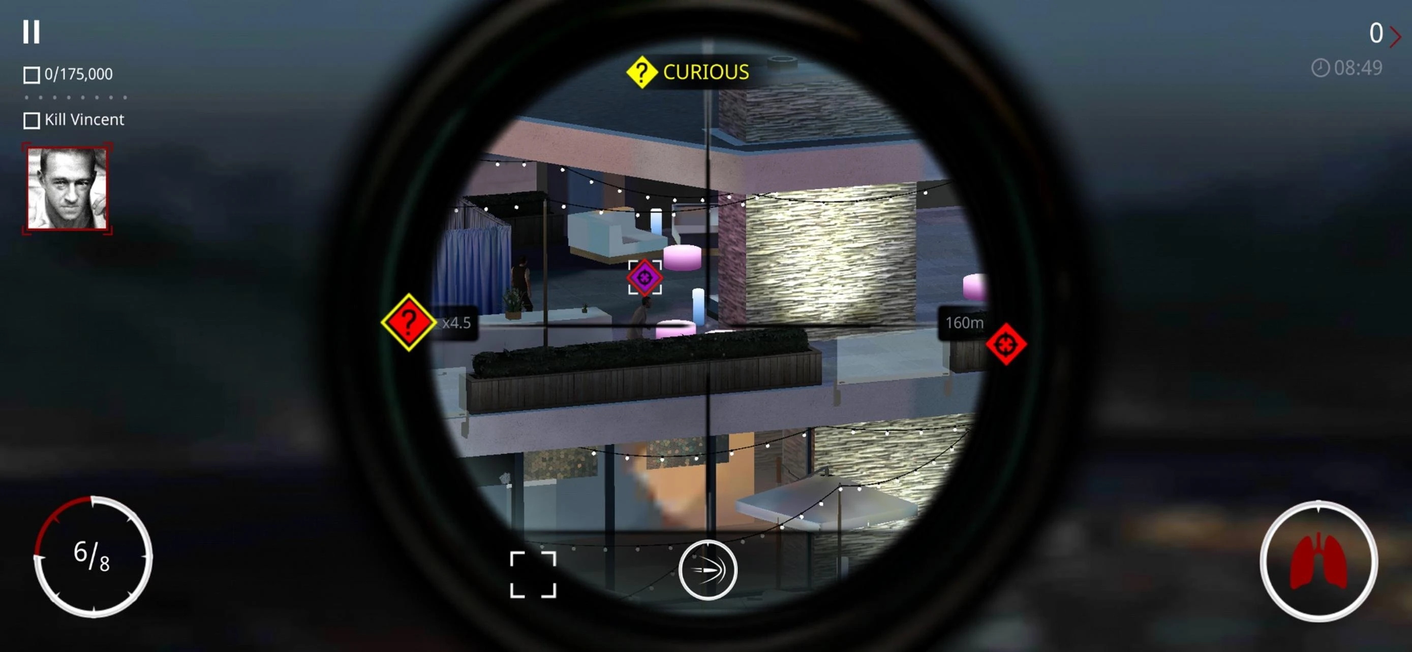 Hitman Sniper app store screenshot 6 — Games (iOS)