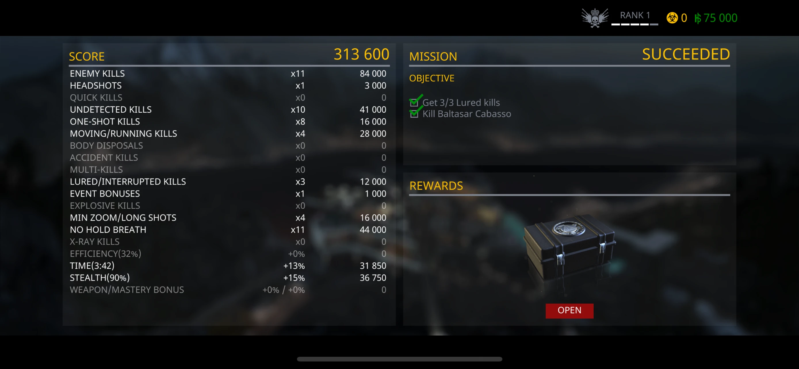 Hitman Sniper app store screenshot 7 — Games (iOS)