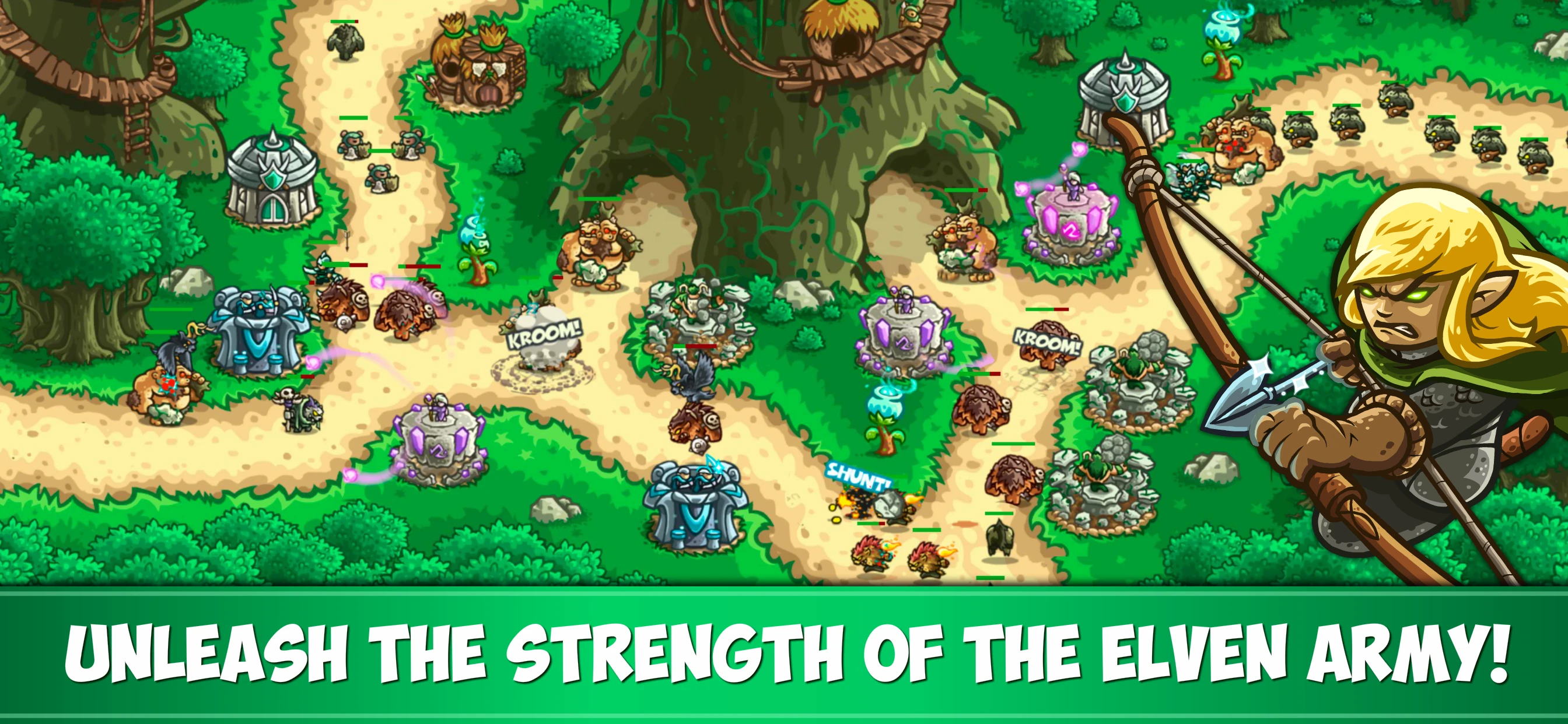 Kingdom Rush Origins TD app store screenshot 2 — Games (iOS)
