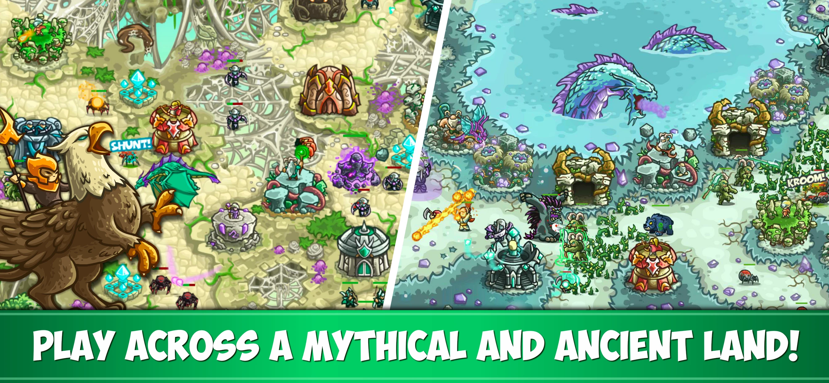 Kingdom Rush Origins TD app store screenshot 3 — Games (iOS)