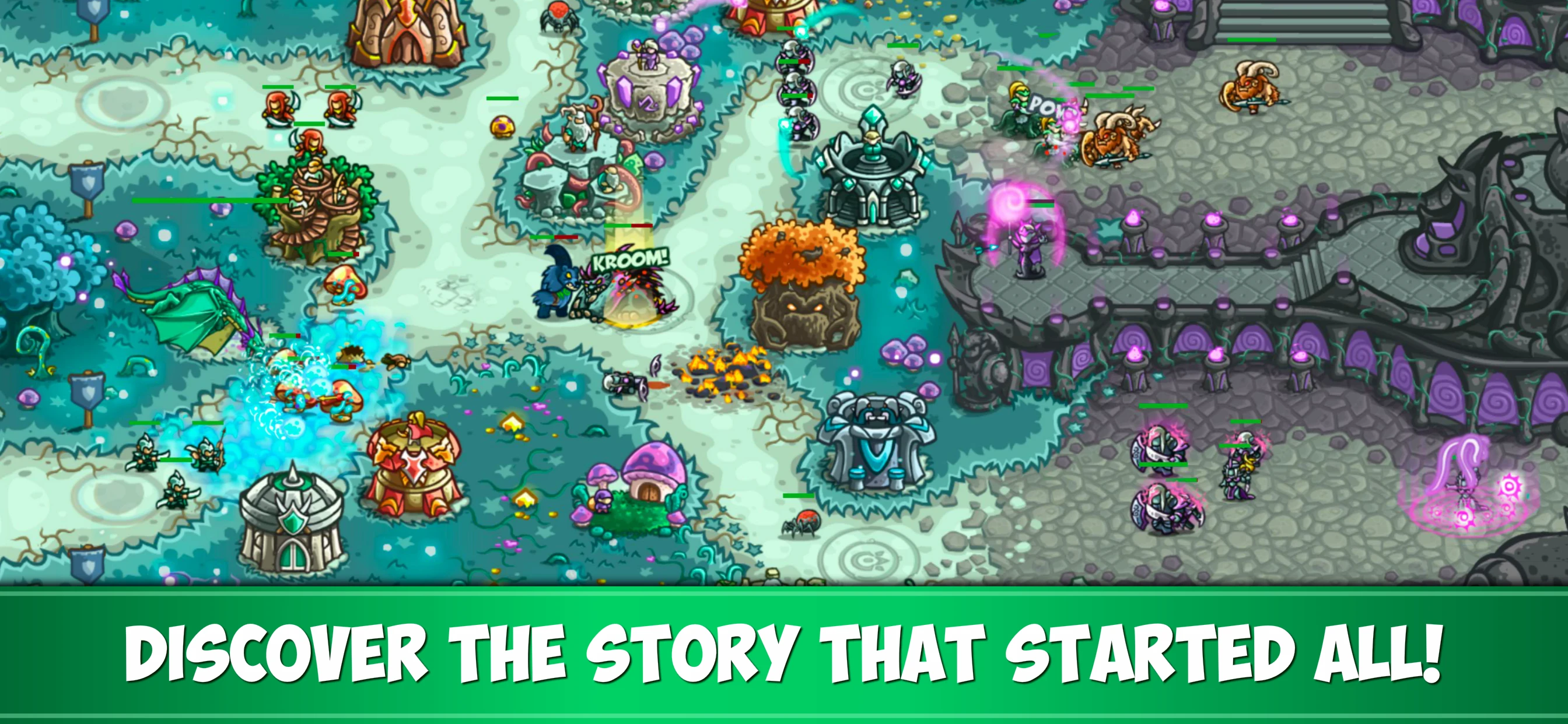 Kingdom Rush Origins TD app store screenshot 5 — Games (iOS)