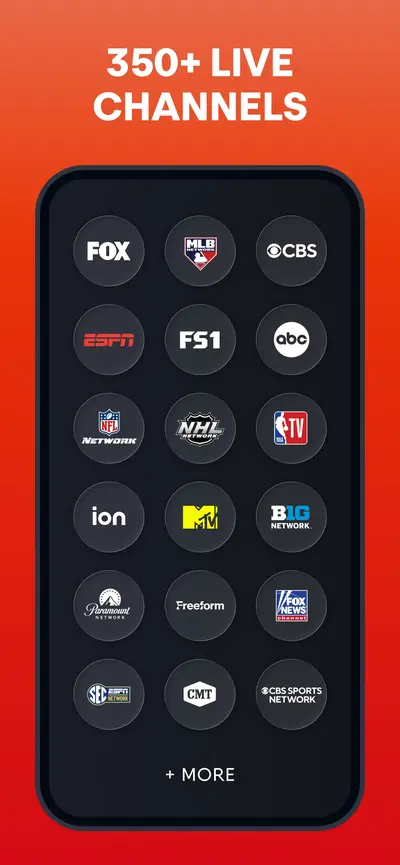 Fubo: Watch Live TV & Sports app store screenshot 1 — Entertainment (iOS)