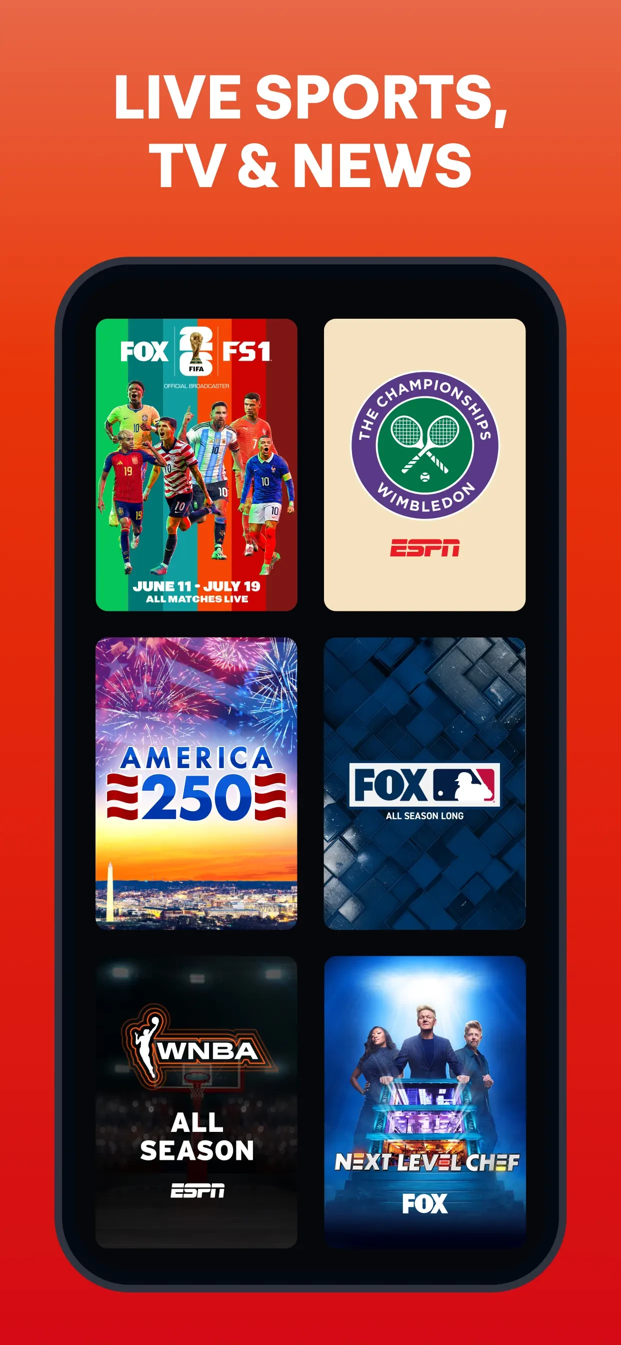 Fubo: Watch Live TV & Sports app store screenshot 8 — Entertainment (iOS)