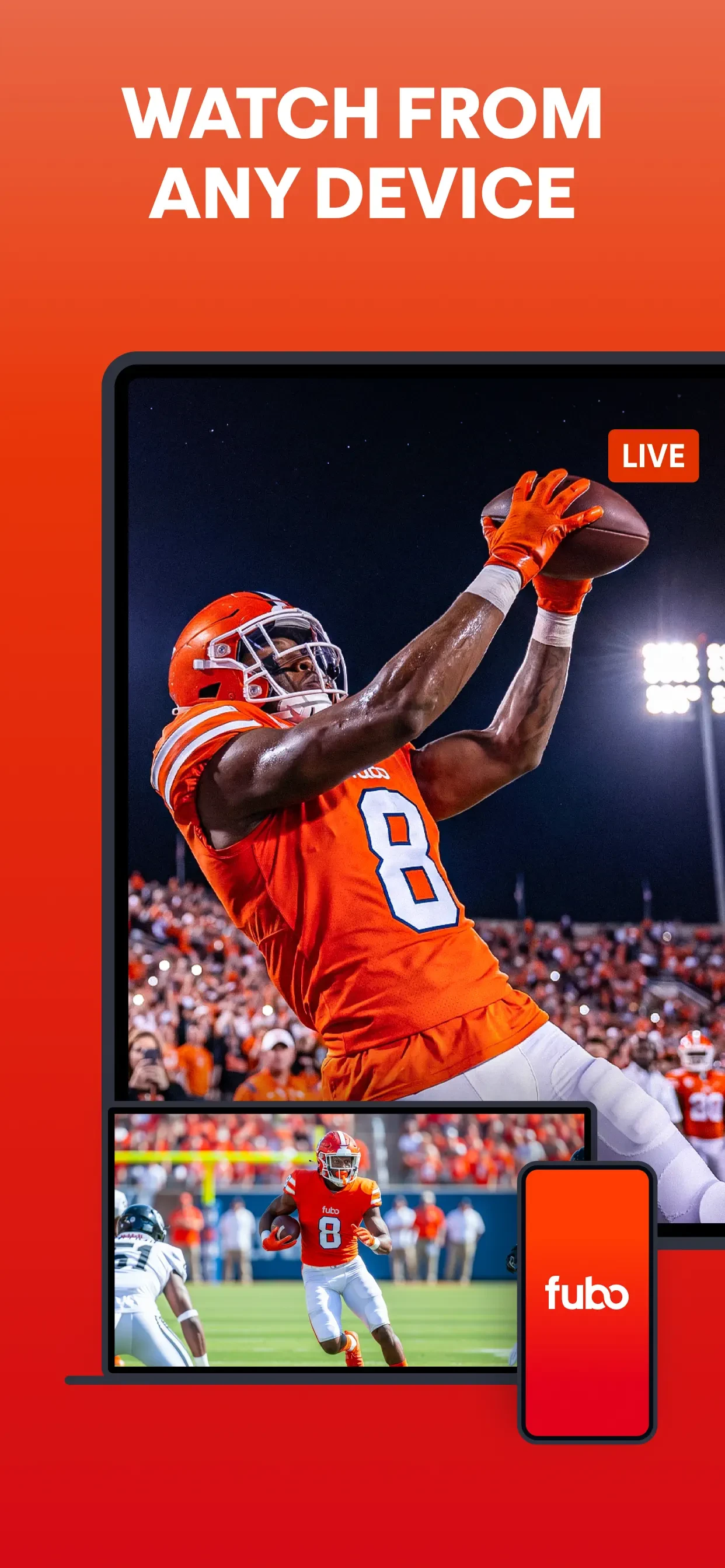 Fubo: Watch Live TV & Sports app store screenshot 10 — Entertainment (iOS)