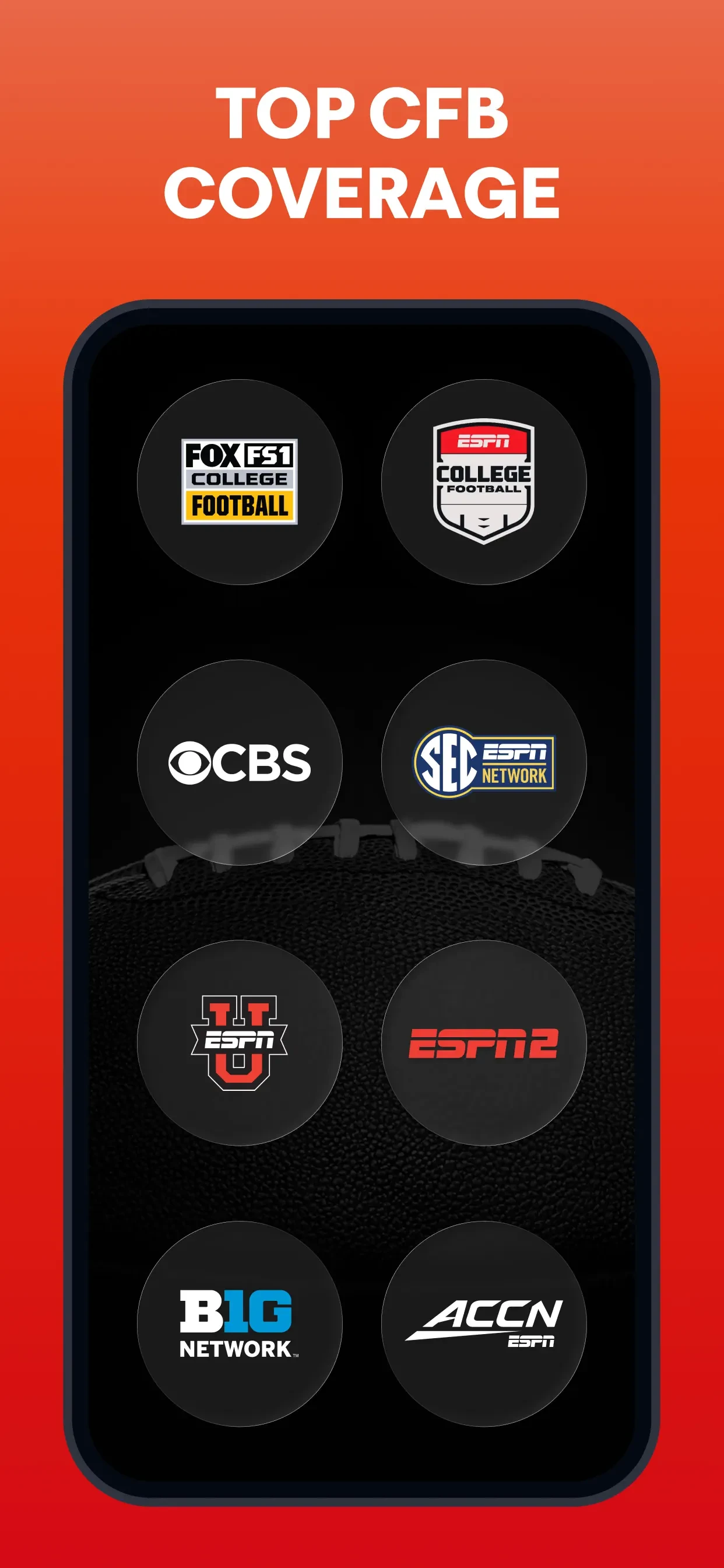 Fubo: Watch Live TV & Sports app store screenshot 4 — Entertainment (iOS)