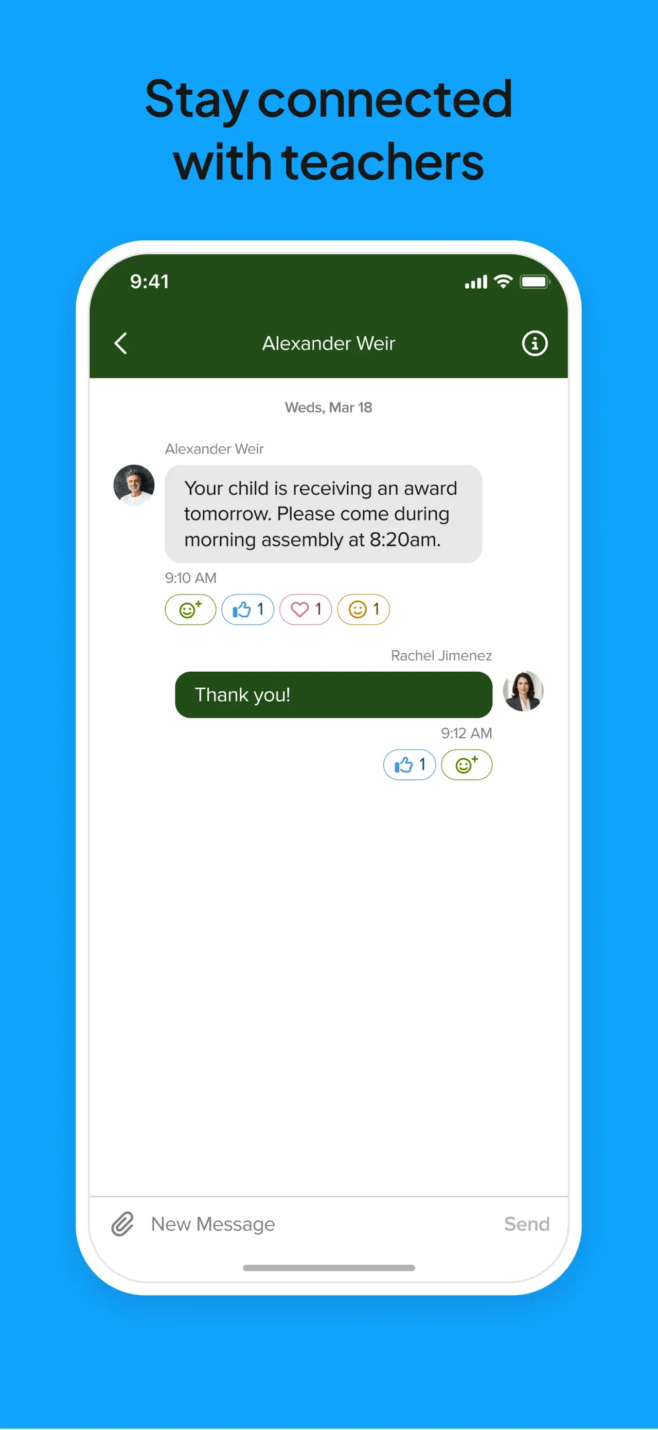 ParentSquare app store screenshot 3 — Unknown (iOS)