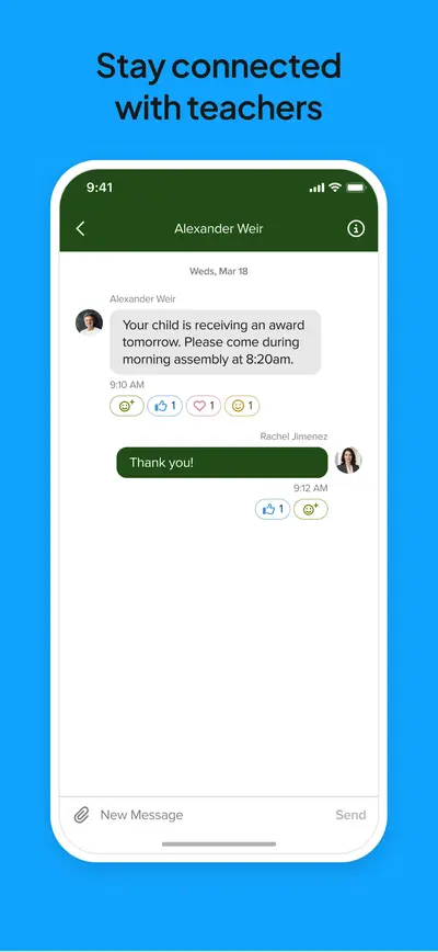ParentSquare app store screenshot 3 — Unknown (iOS)