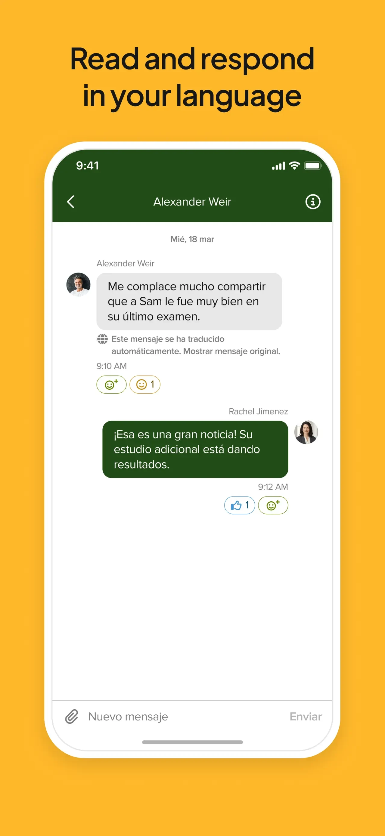 ParentSquare app store screenshot 4 — Unknown (iOS)