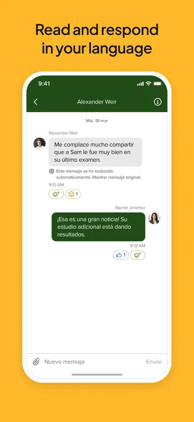 ParentSquare app store screenshot 4 — Unknown (iOS)