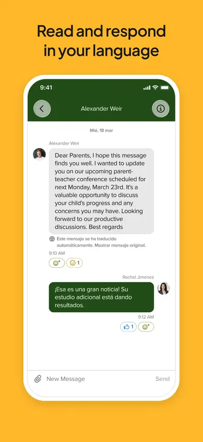 ParentSquare app store screenshot 4 — Unknown (iOS)