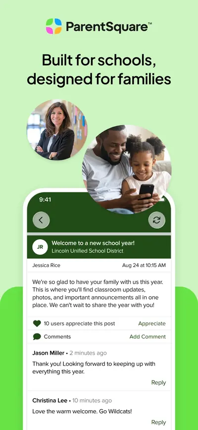 ParentSquare app store screenshot 7 — Unknown (iOS)