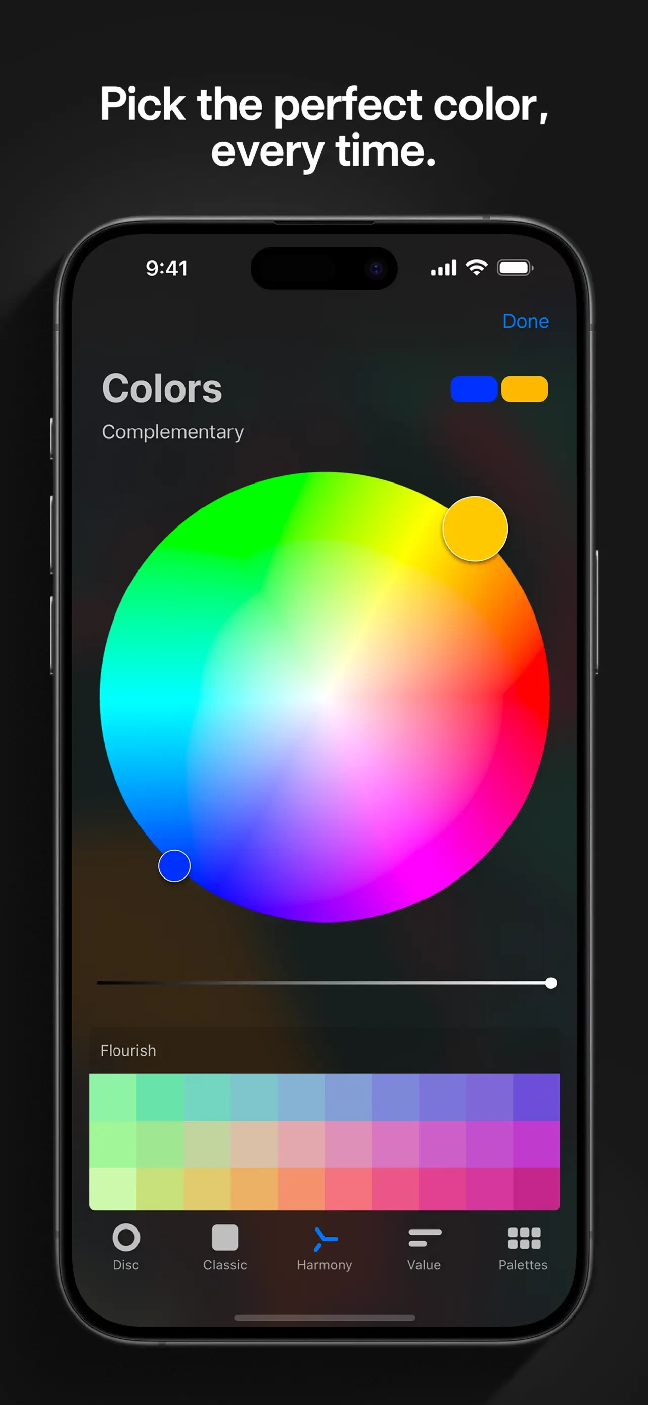 Procreate Pocket app store screenshot 3 — Graphics & Design (iOS)