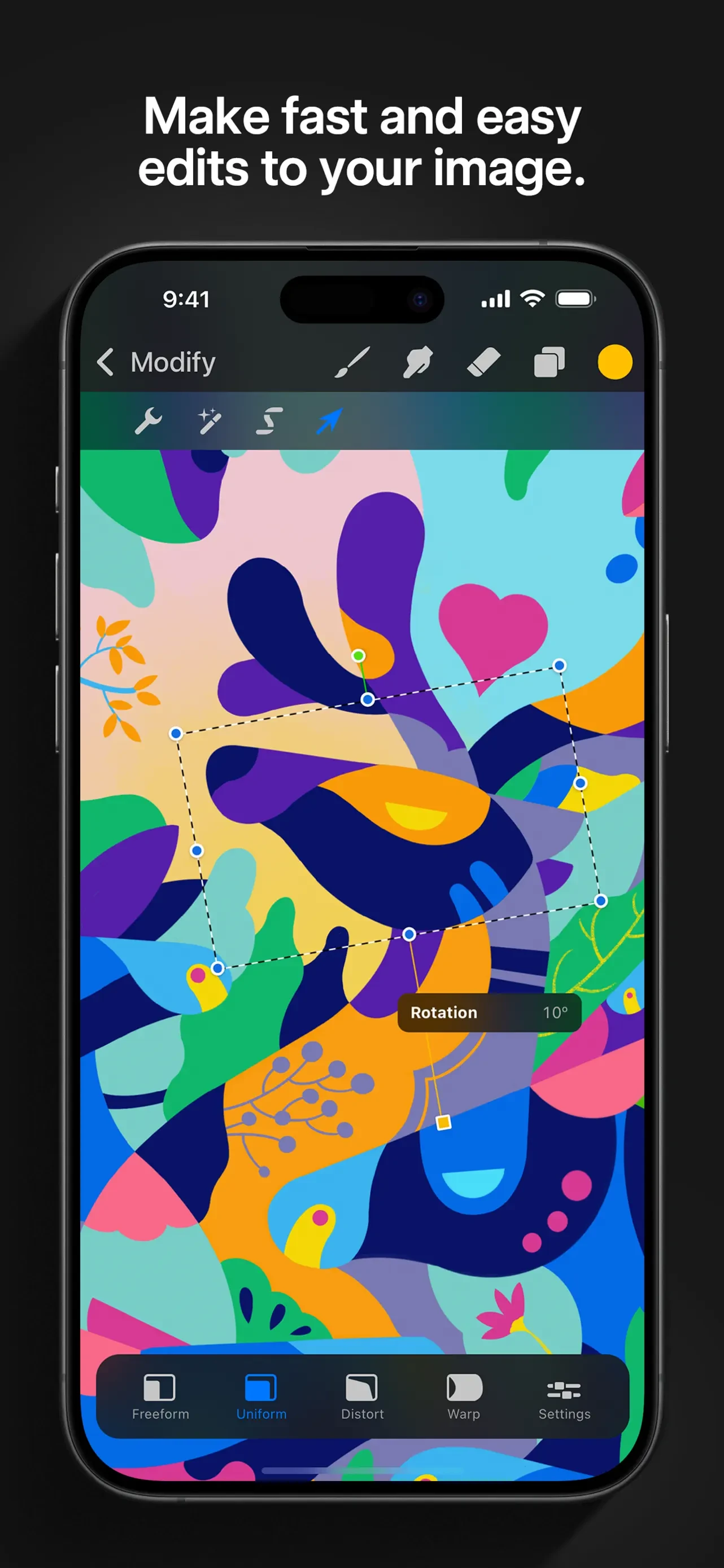 Procreate Pocket app store screenshot 6 — Graphics & Design (iOS)