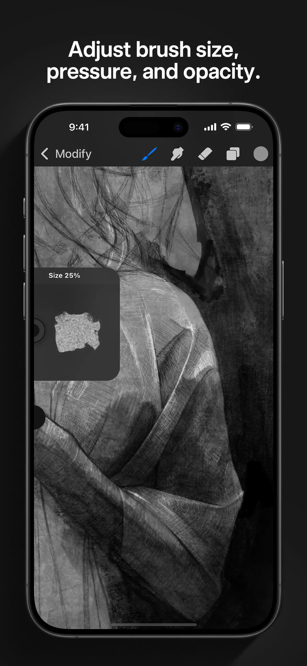 Procreate Pocket app store screenshot 7 — Graphics & Design (iOS)