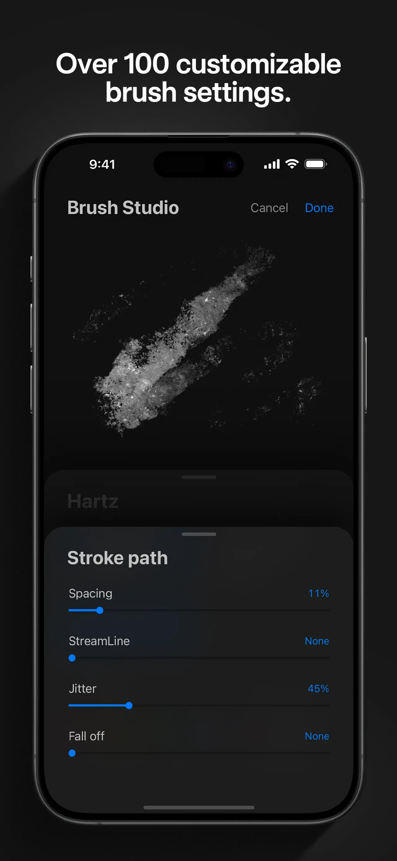 Procreate Pocket app store screenshot 8 — Graphics & Design (iOS)