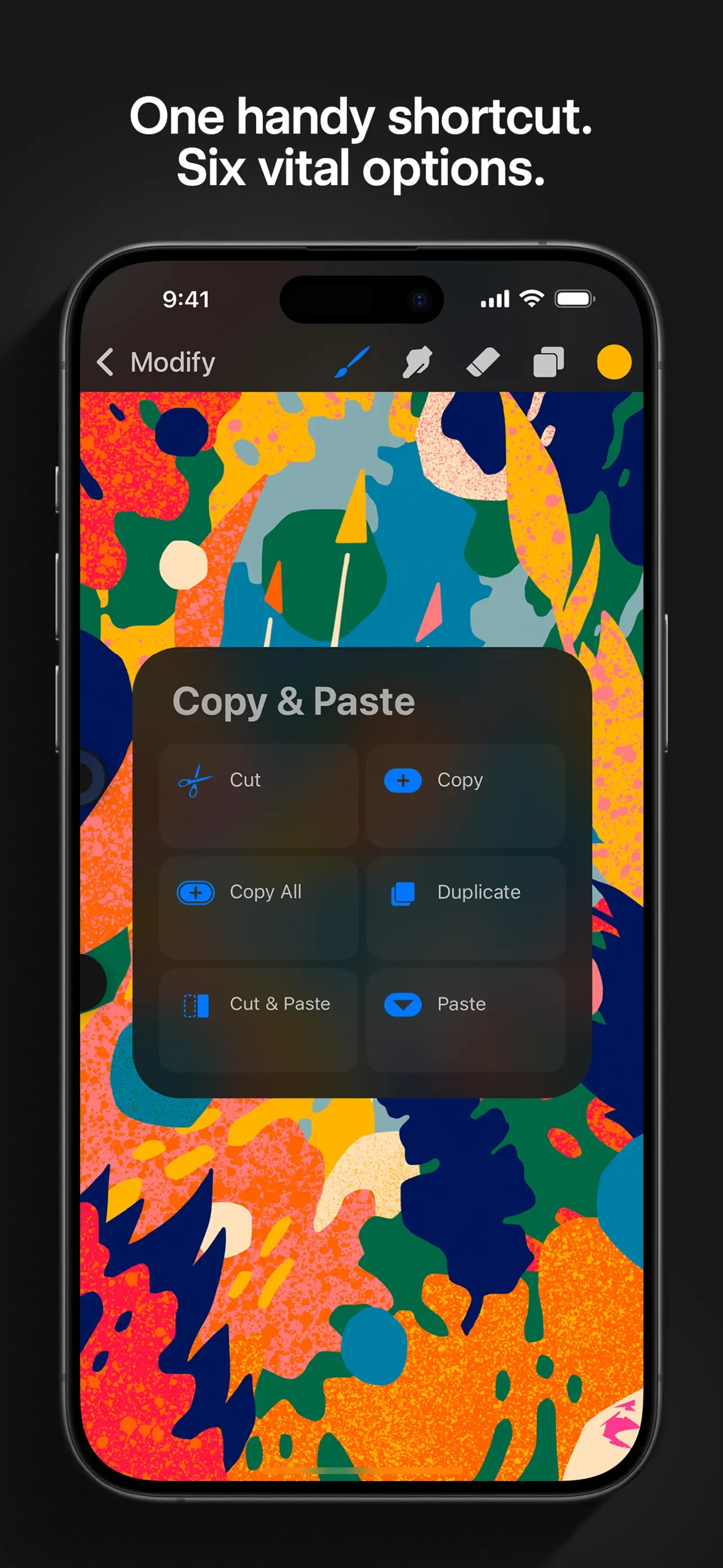 Procreate Pocket app store screenshot 9 — Graphics & Design (iOS)