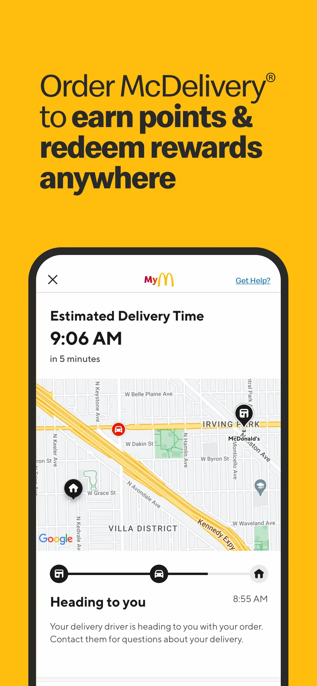 McDonald's app store screenshot 4 — Food & Drink (iOS)