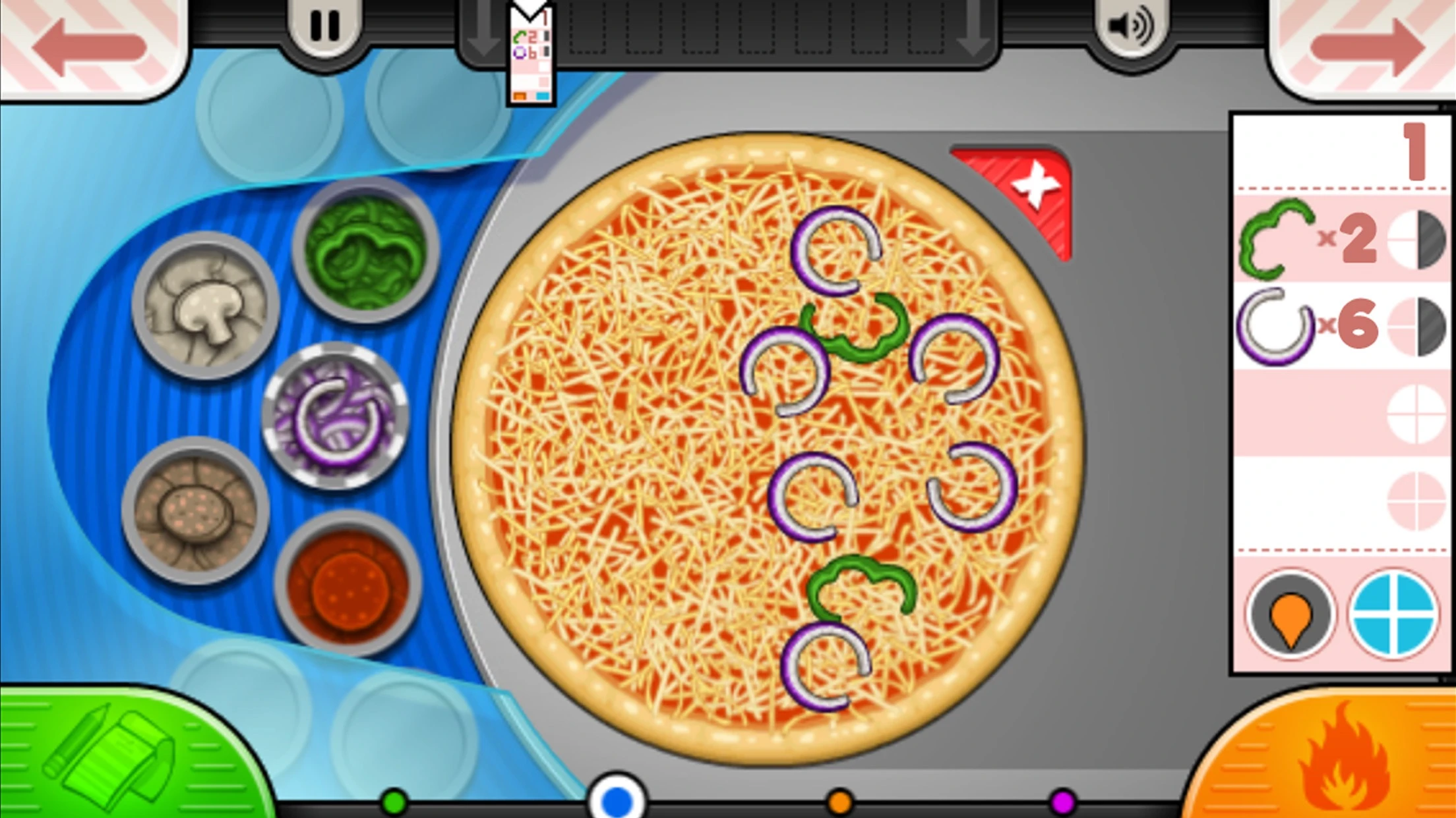 Papa's Pizzeria To Go! app store screenshot 2 — Games (iOS)