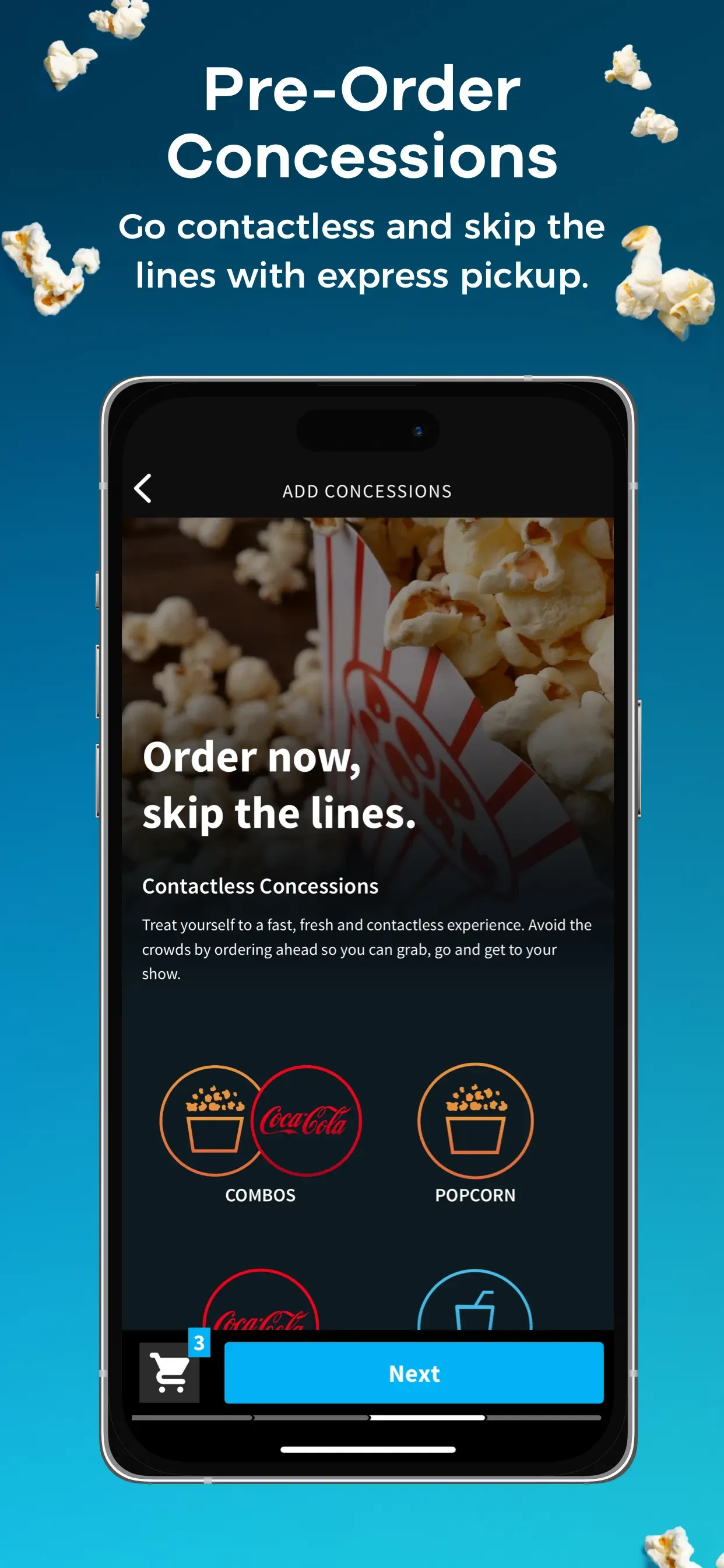 Atom - Movie Tickets & Times app store screenshot 3 — Unknown (iOS)