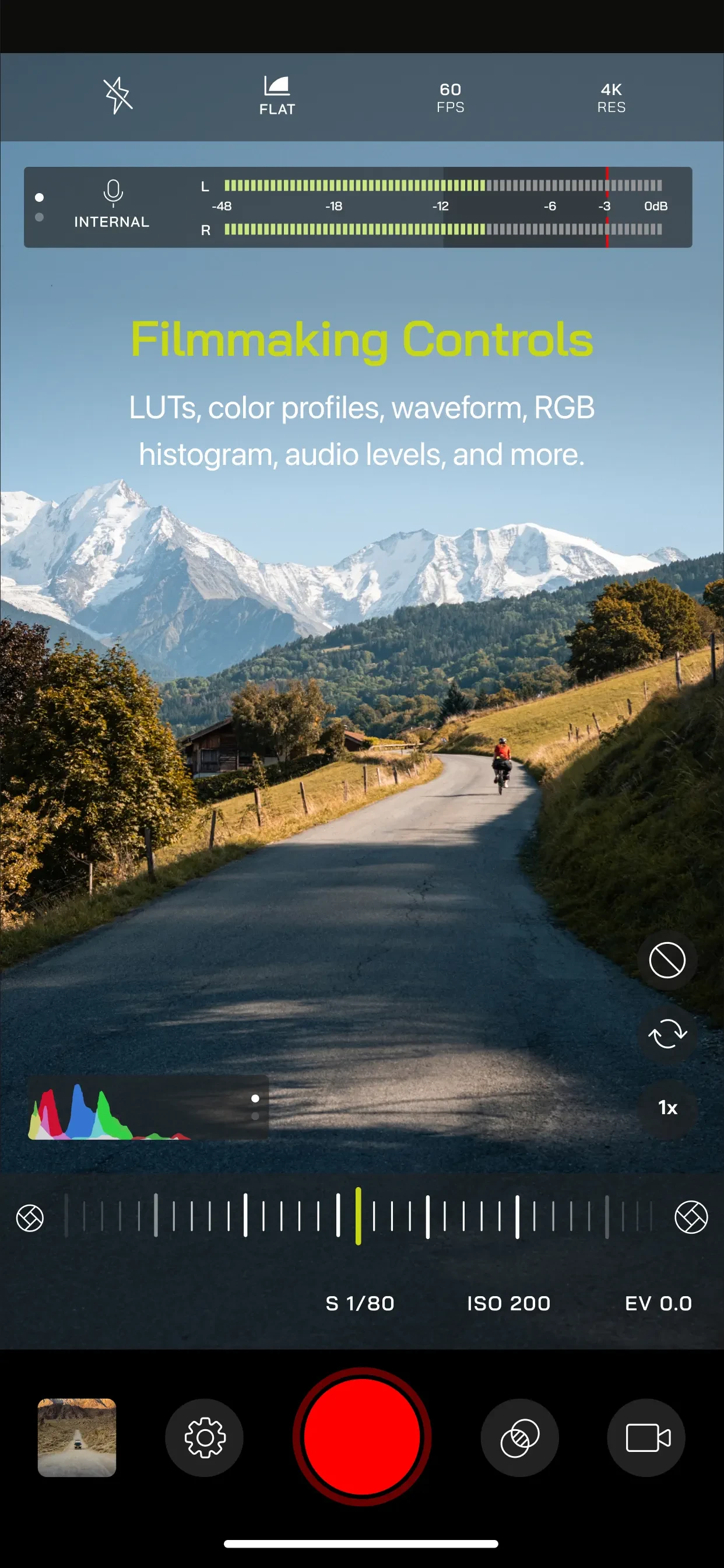 Pro Camera by Moment app store screenshot 2 — Photo & Video (iOS)