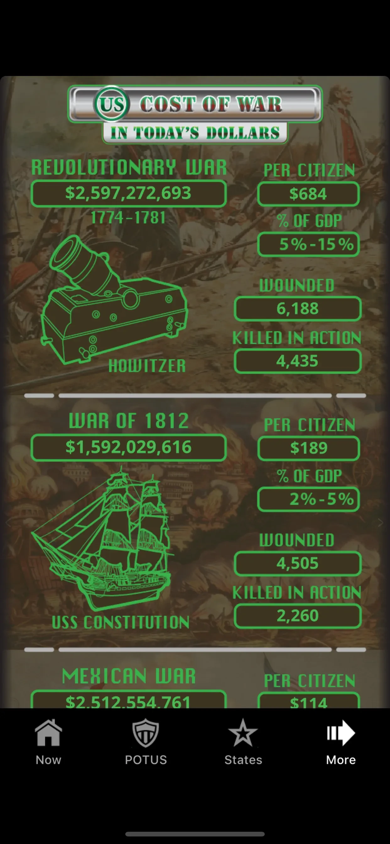 US Debt Clock .org app store screenshot 8 — Unknown (iOS)