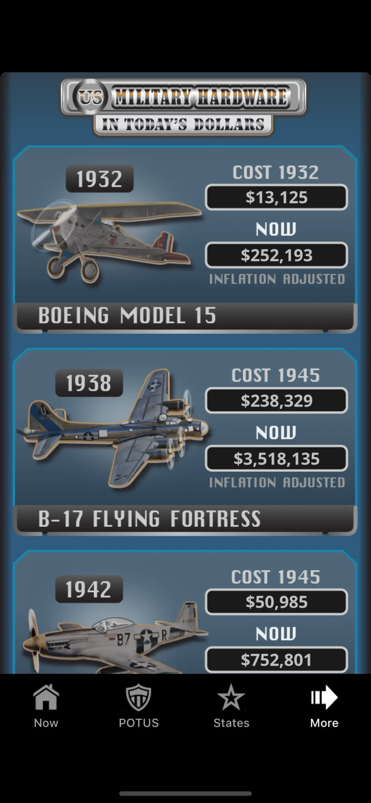 US Debt Clock .org app store screenshot 9 — Unknown (iOS)
