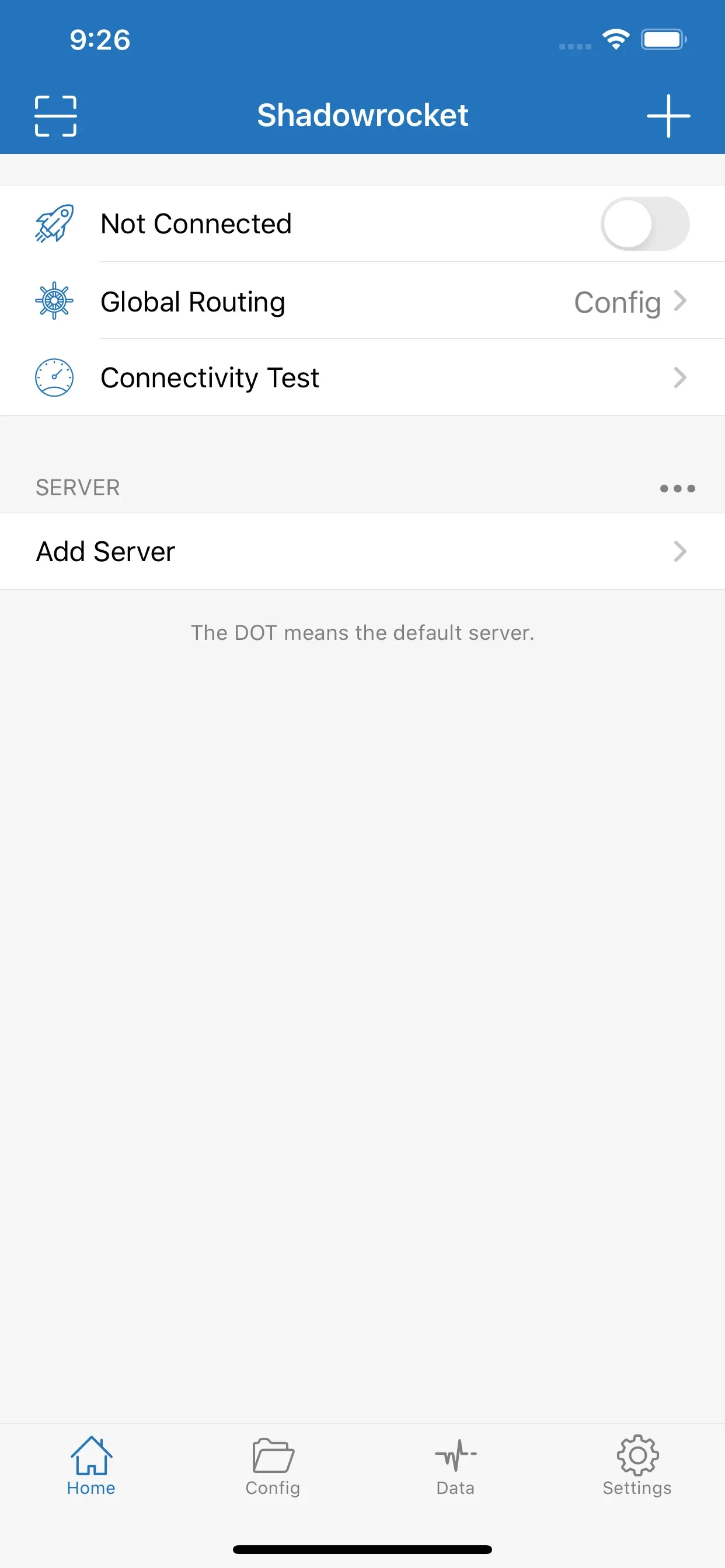 Shadowrocket app store screenshot 1 — Utilities (iOS)