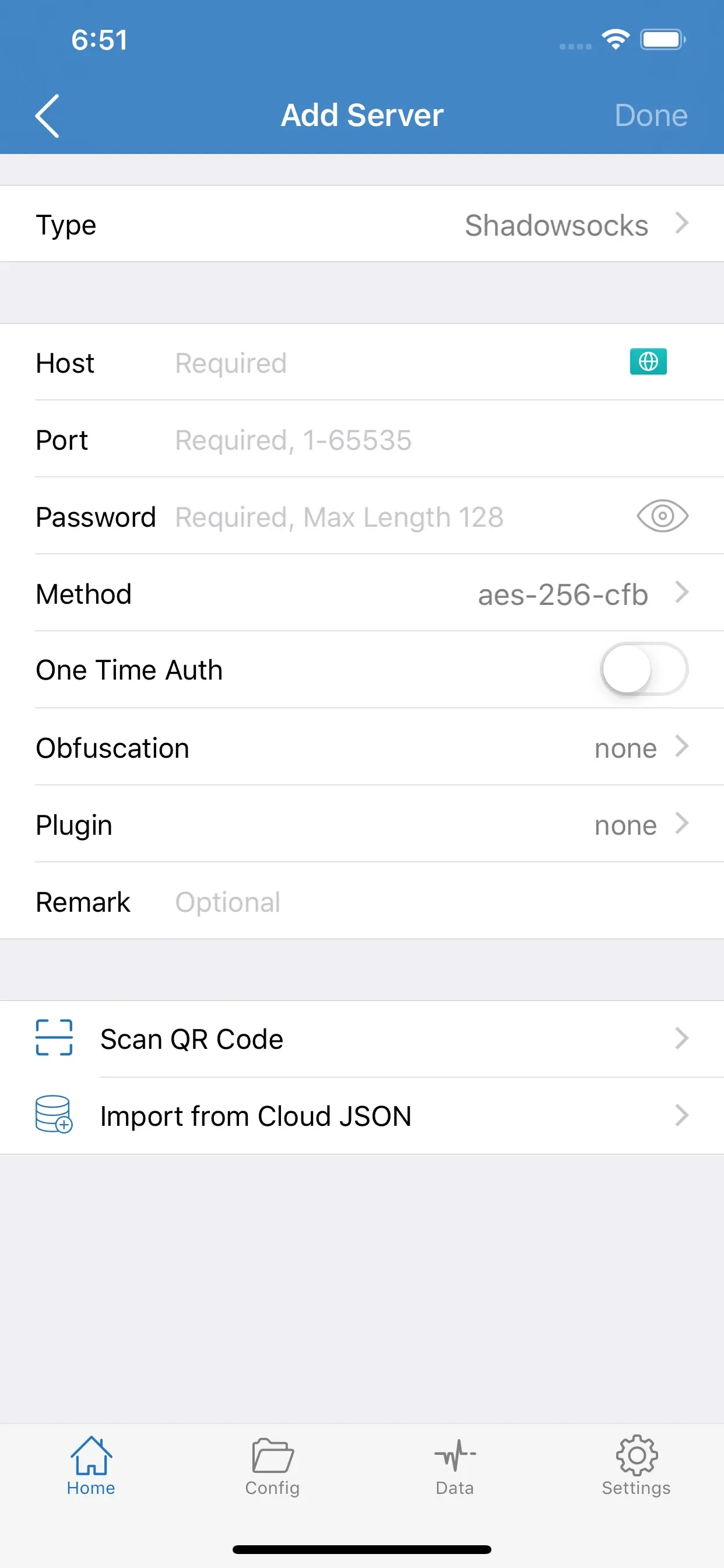 Shadowrocket app store screenshot 2 — Utilities (iOS)