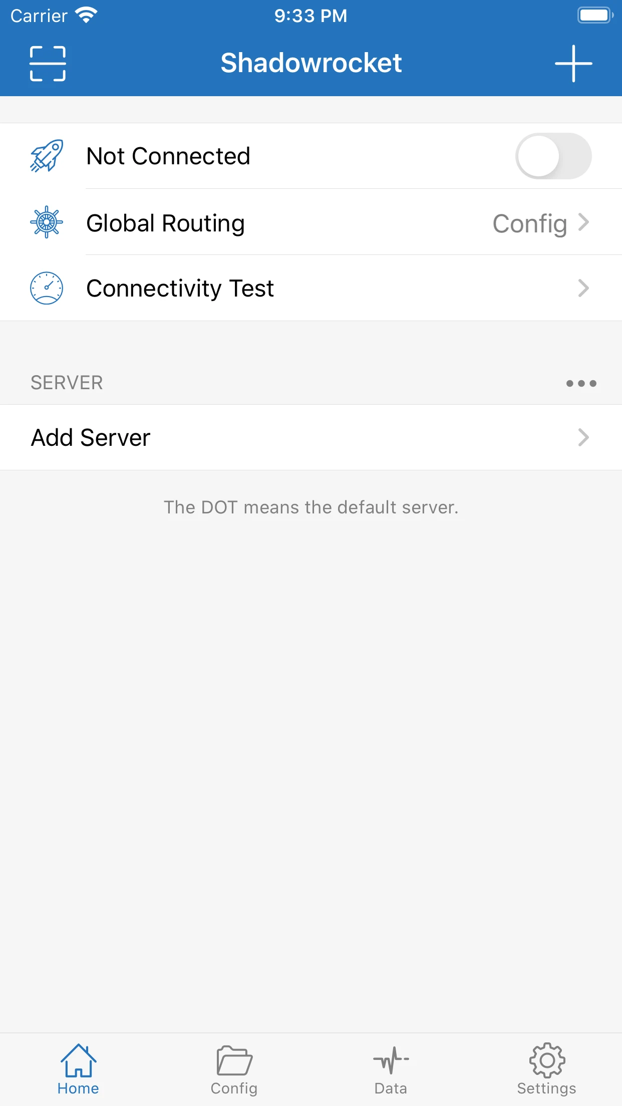 Shadowrocket app store screenshot 1 — Utilities (iOS)