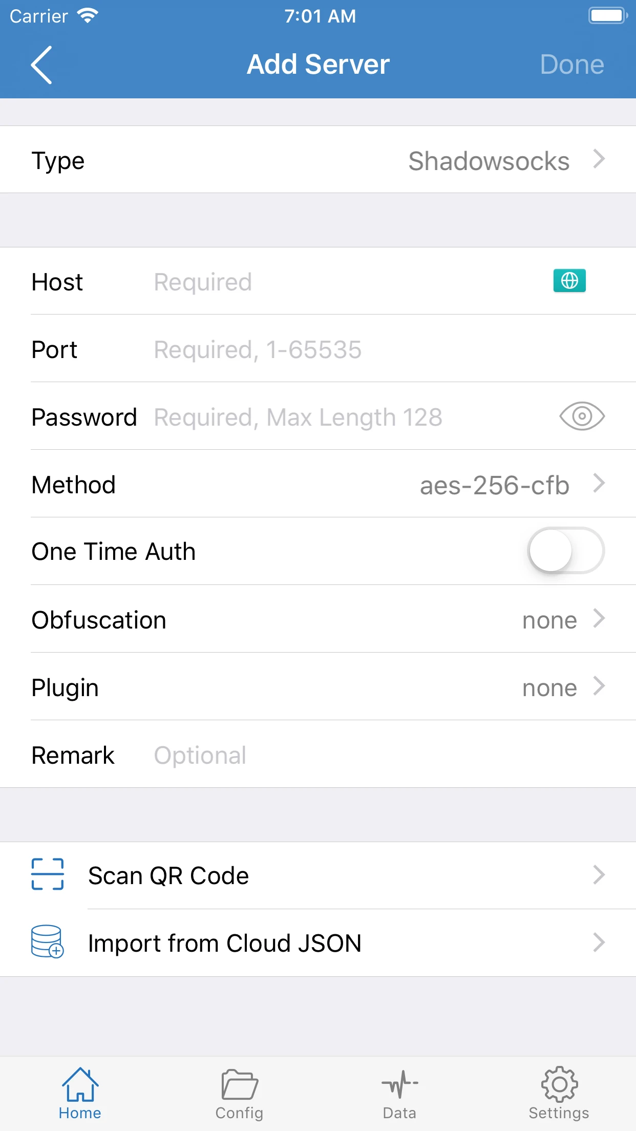 Shadowrocket app store screenshot 2 — Utilities (iOS)