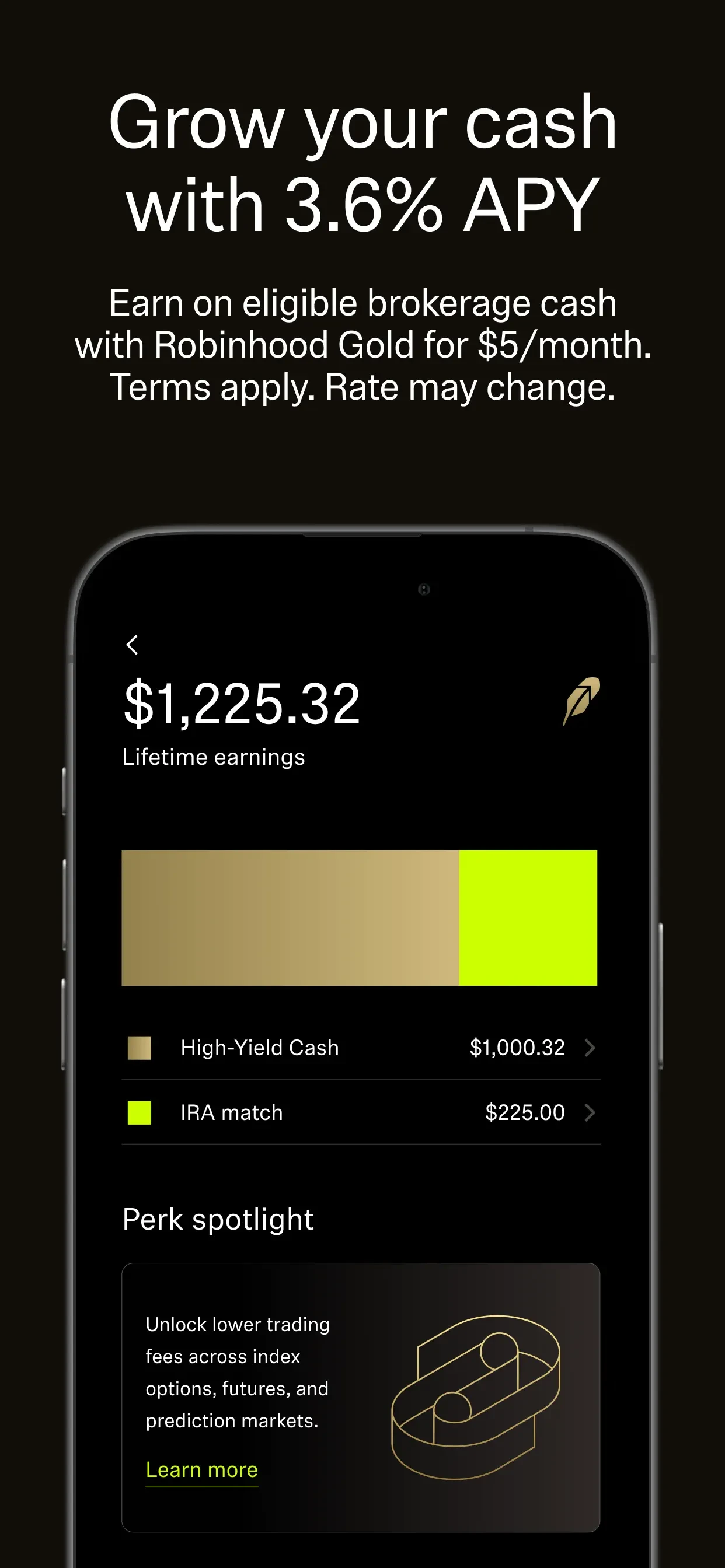 Robinhood: Trading & Investing app store screenshot 2 — Unknown (iOS)