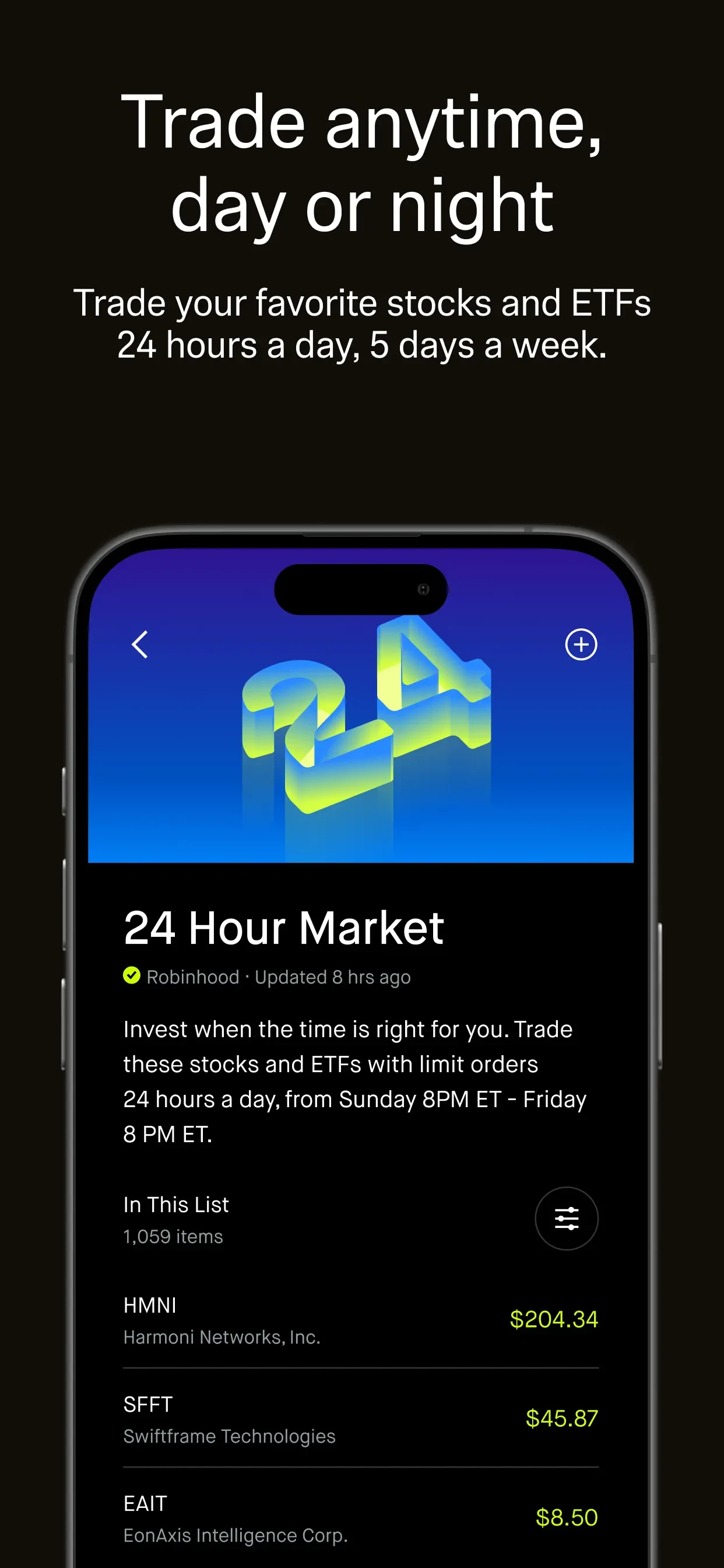 Robinhood: Trading & Investing app store screenshot 6 — Unknown (iOS)