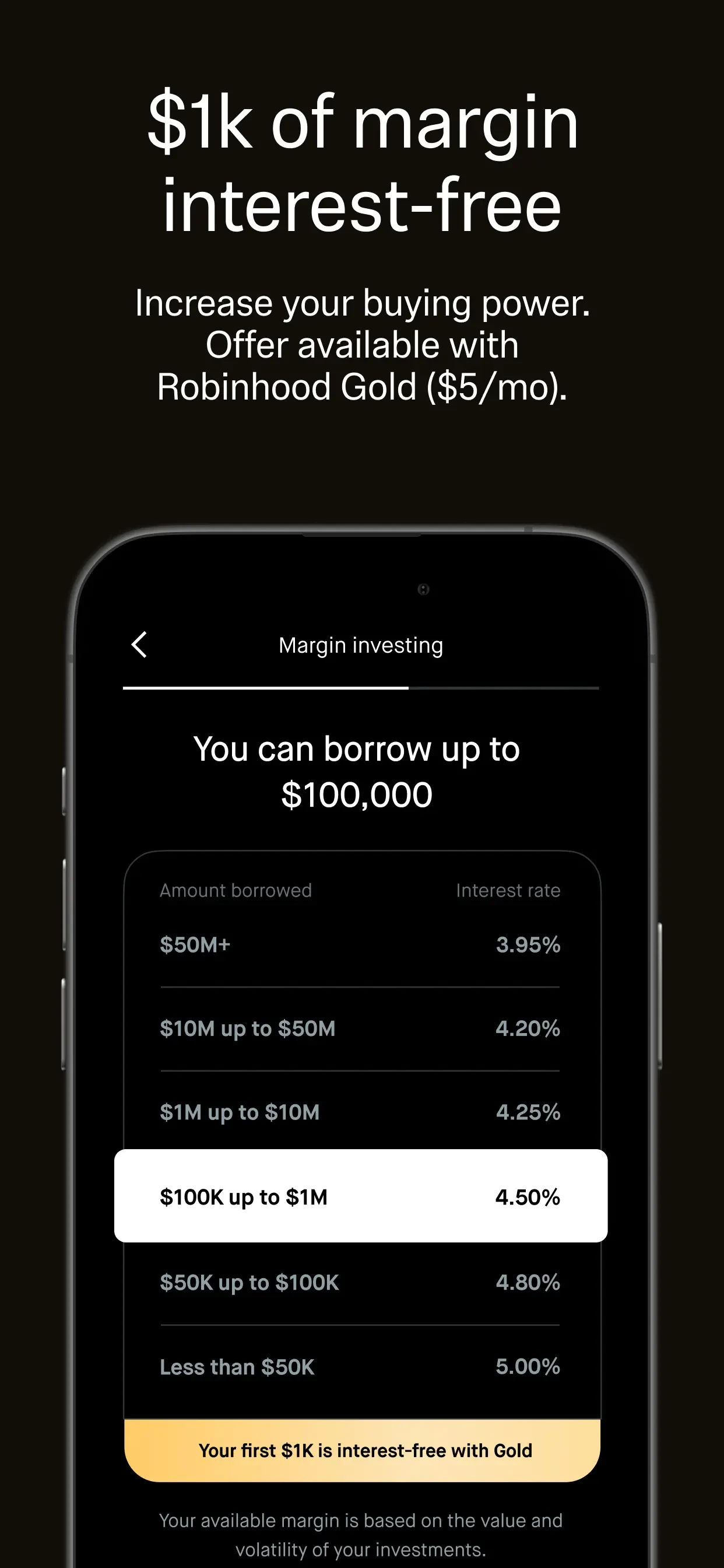 Robinhood: Trading & Investing app store screenshot 9 — Unknown (iOS)