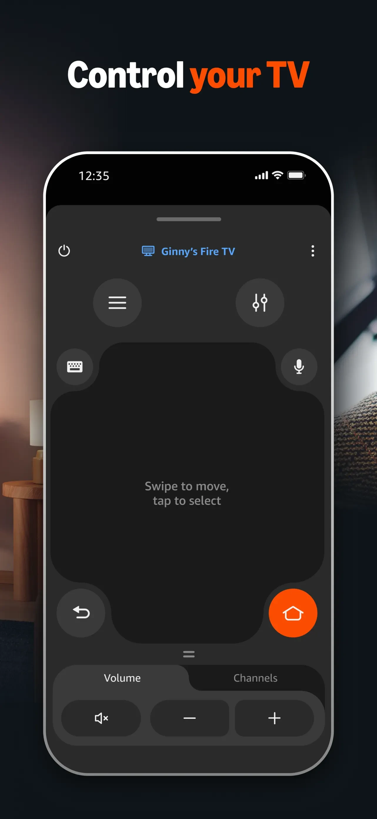 Amazon Fire TV app store screenshot 4 — Entertainment (iOS)