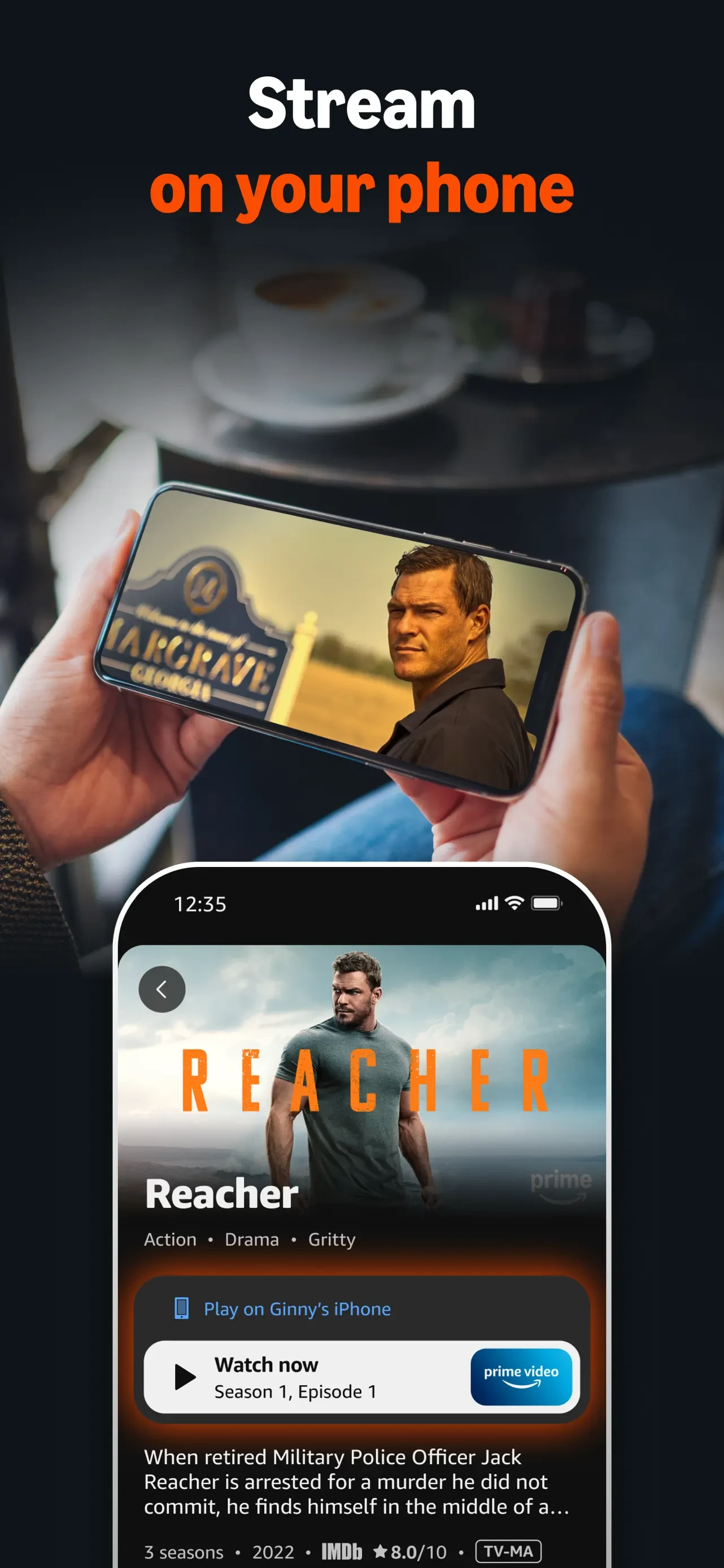 Amazon Fire TV app store screenshot 5 — Entertainment (iOS)