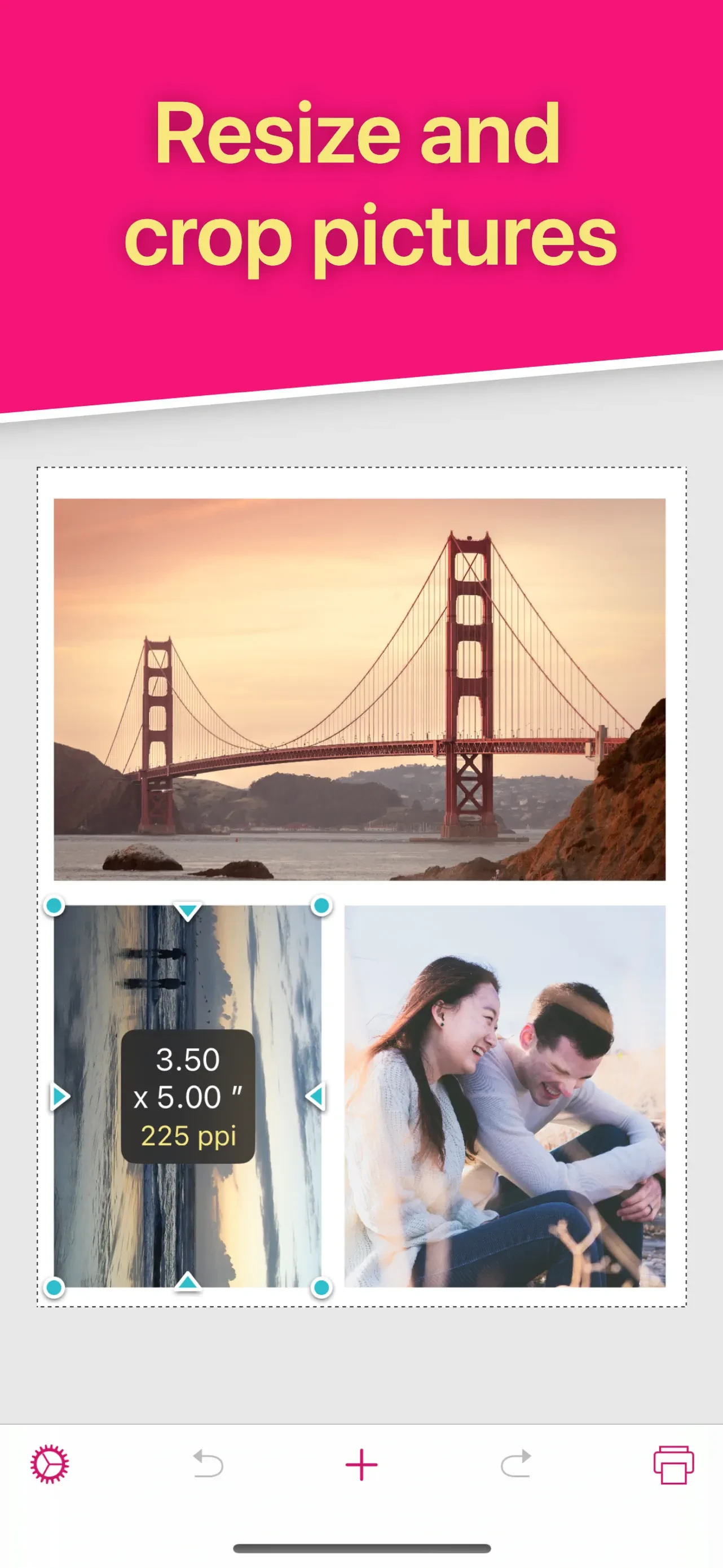 Print to Size app store screenshot 2 — Photo & Video (iOS)