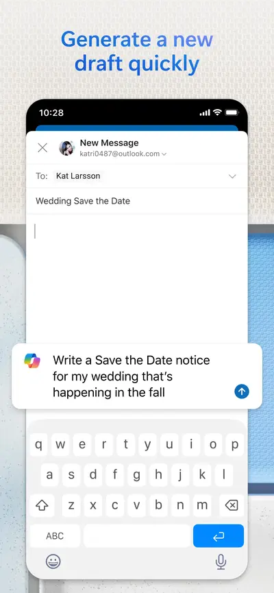Microsoft Outlook app store screenshot 4 — Productivity (iOS)