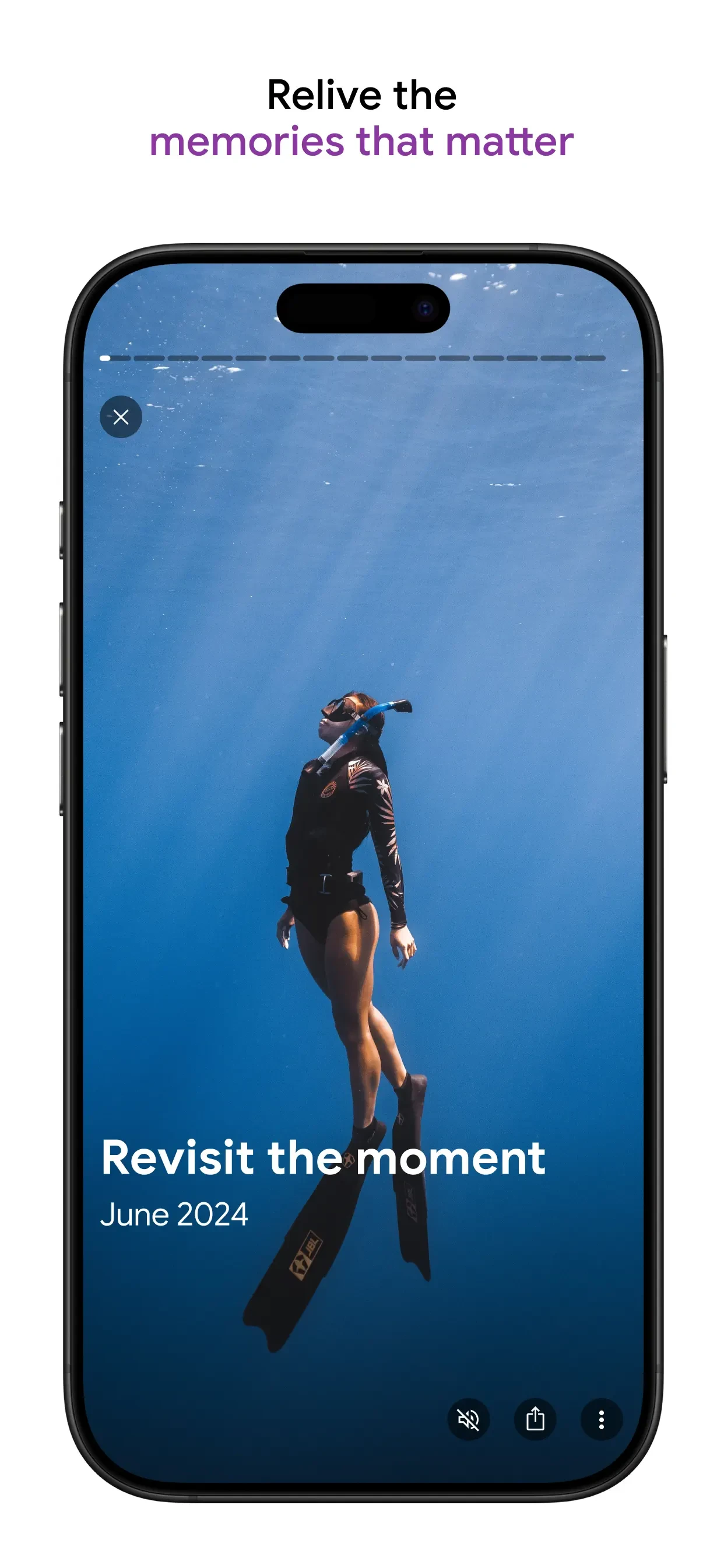 Google Photos: Backup & Edit app store screenshot 3 — Photo & Video (iOS)