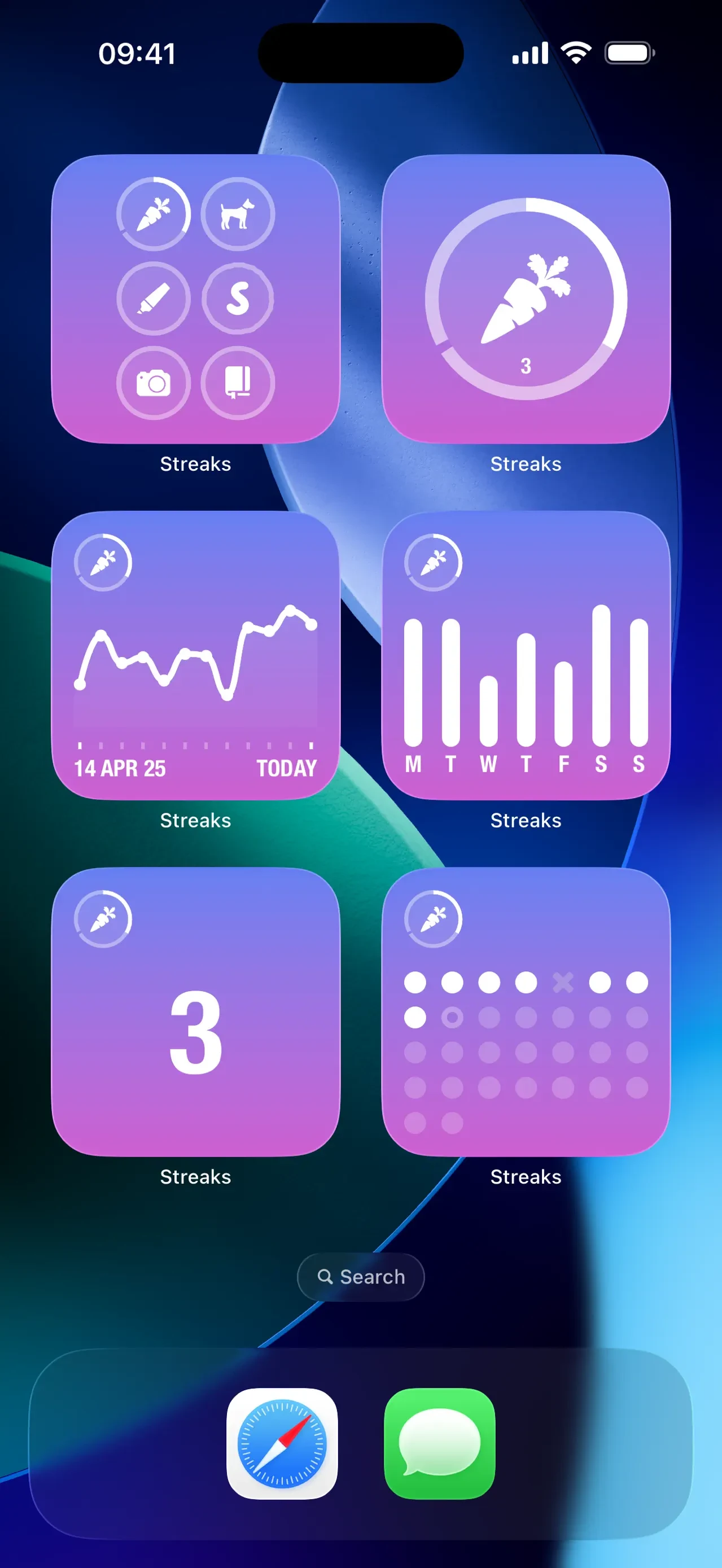 Streaks app store screenshot 9 — Health & Fitness (iOS)
