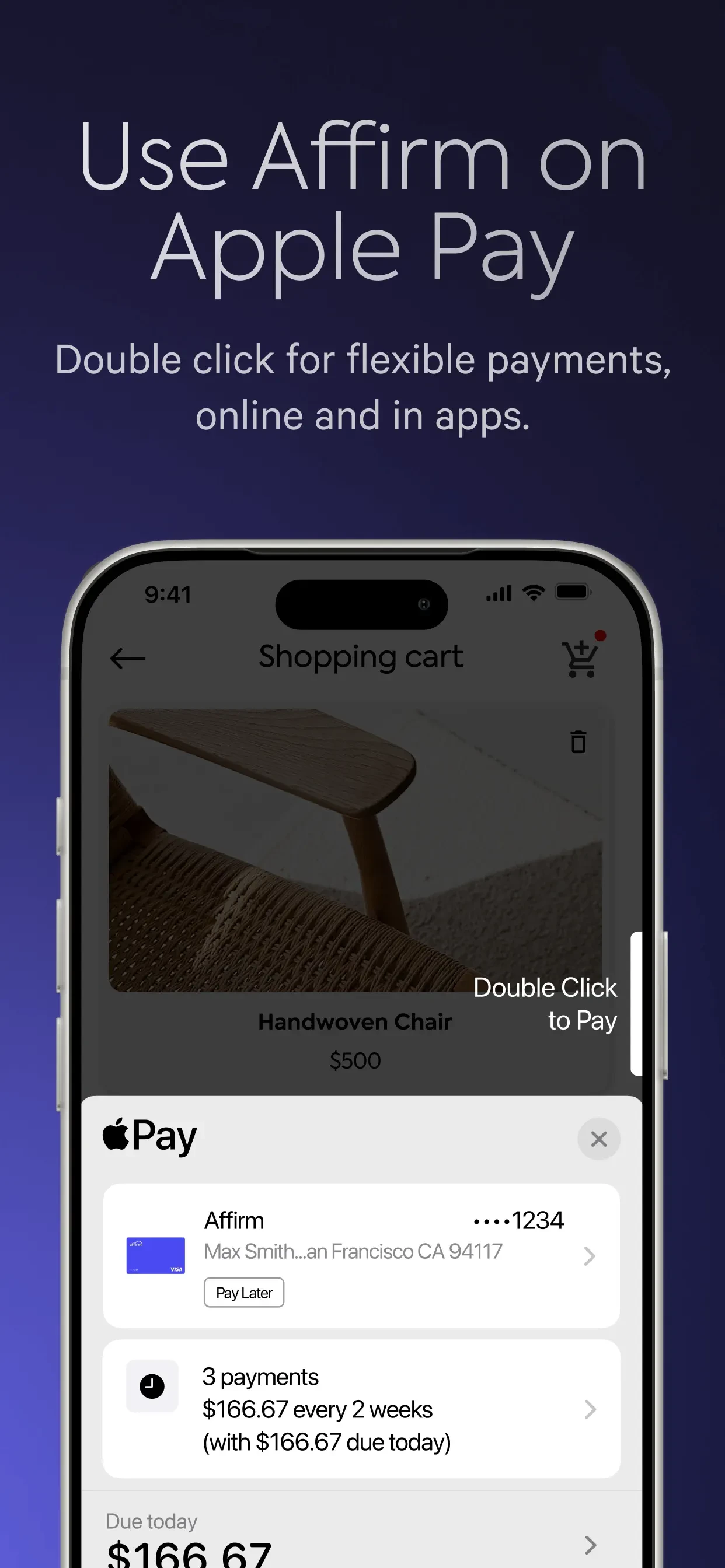 Affirm: Buy now, pay over time app store screenshot 4 — Shopping (iOS)