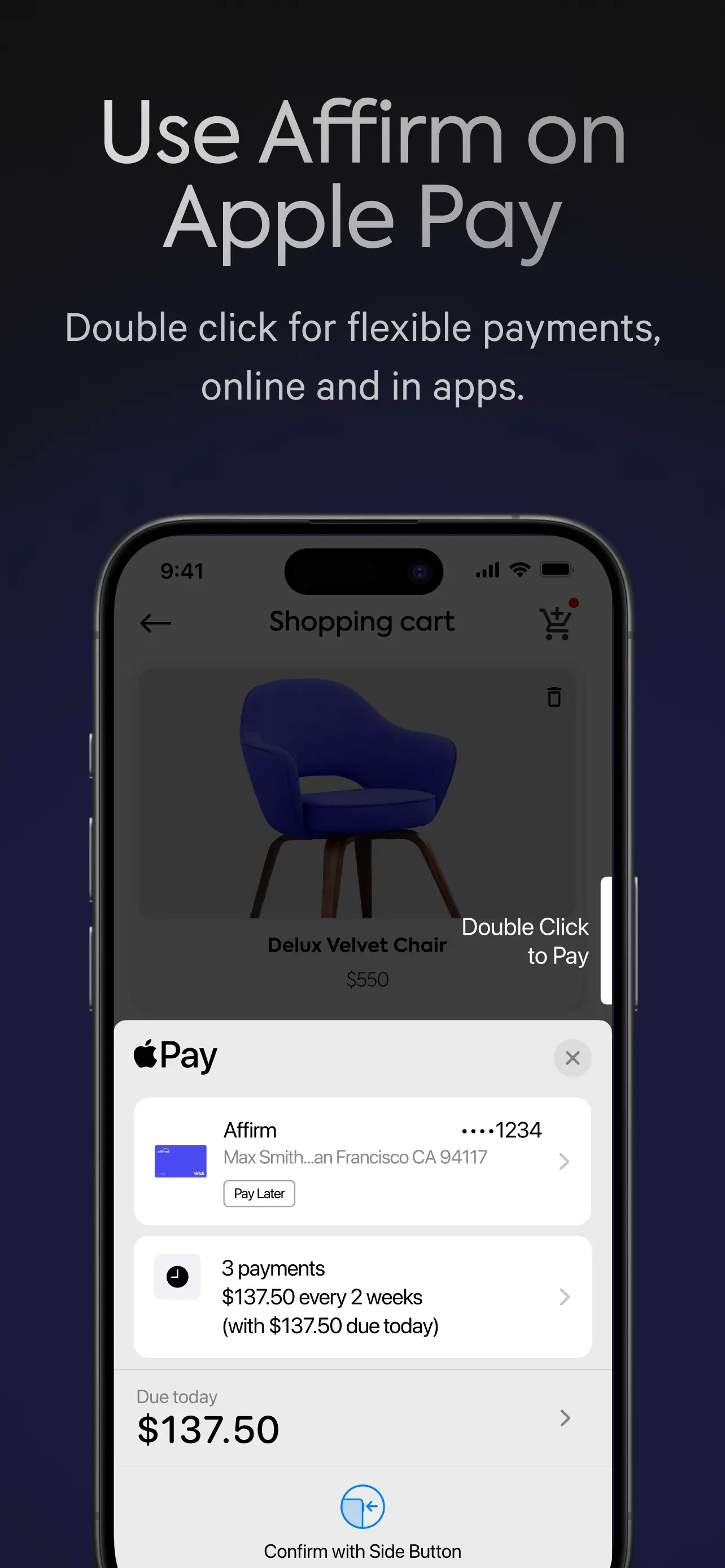 Affirm: Buy now, pay over time app store screenshot 4 — Shopping (iOS)