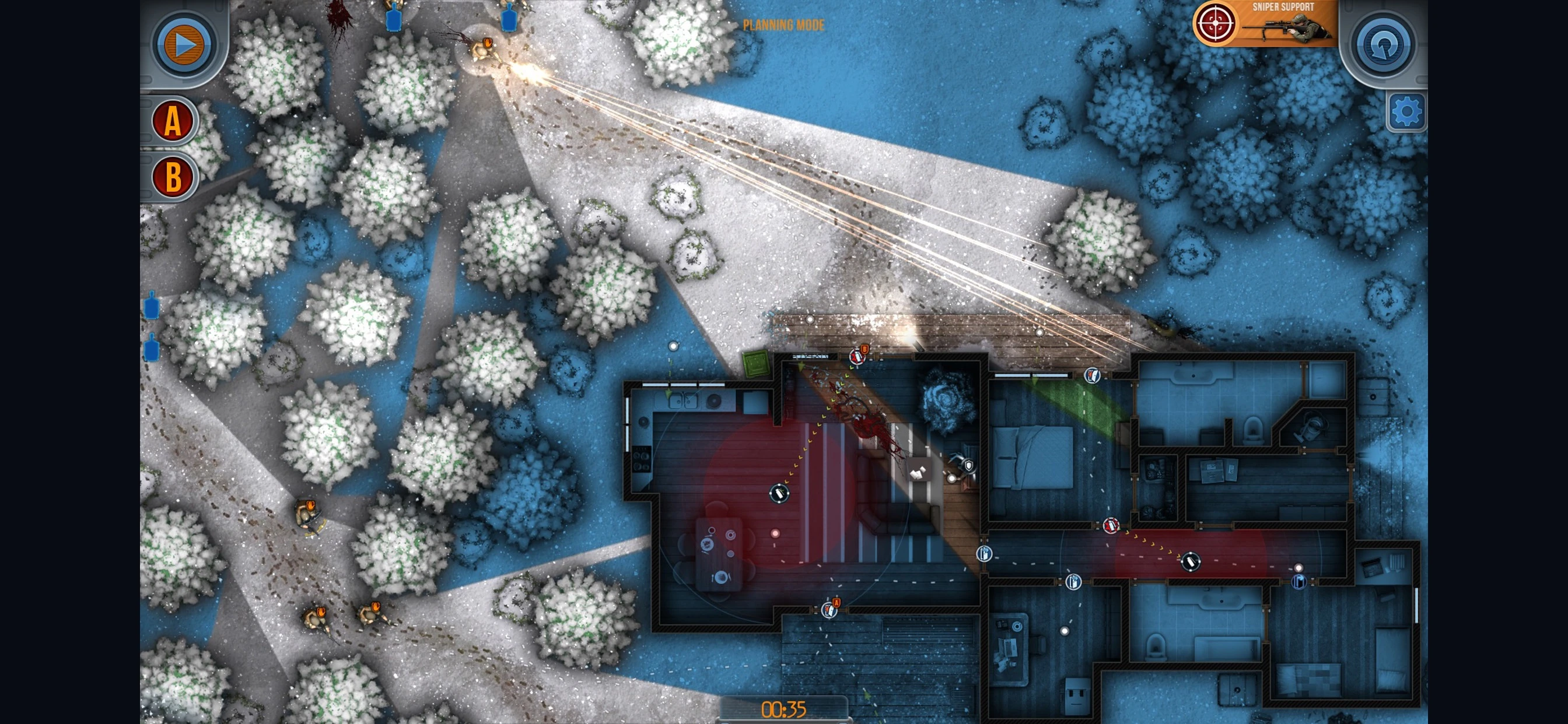 Door Kickers app store screenshot 2 — Games (iOS)